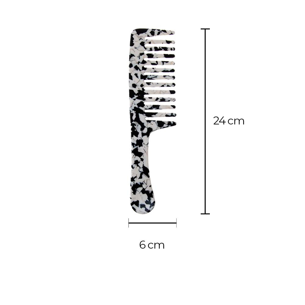 Colored Hair Comb W/ Handle - Adina's Jewels