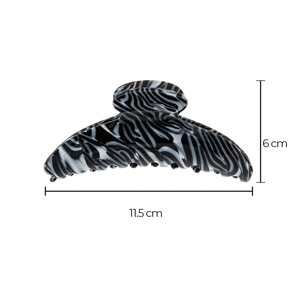 Jumbo Curved Classic Hair Claw Clip - Adina's Jewels
