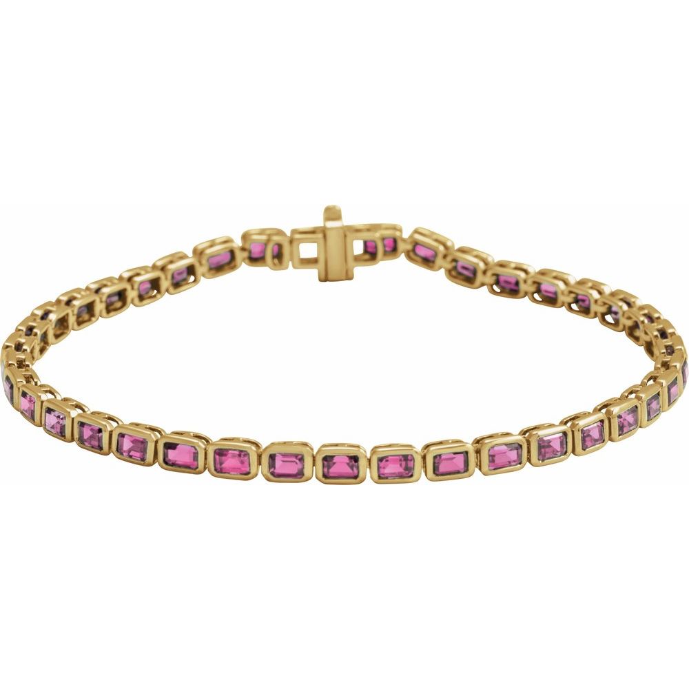 Gemstone Tennis Bracelet