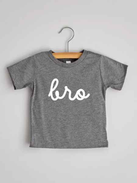 Bro Script Baby and Kids Tee