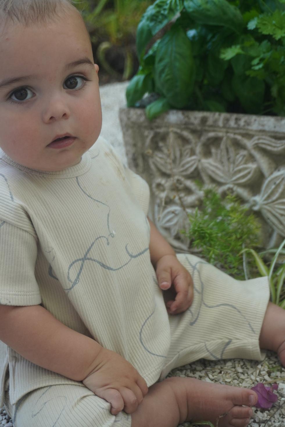 Organic Pima Cotton Kids Tee - Breeze