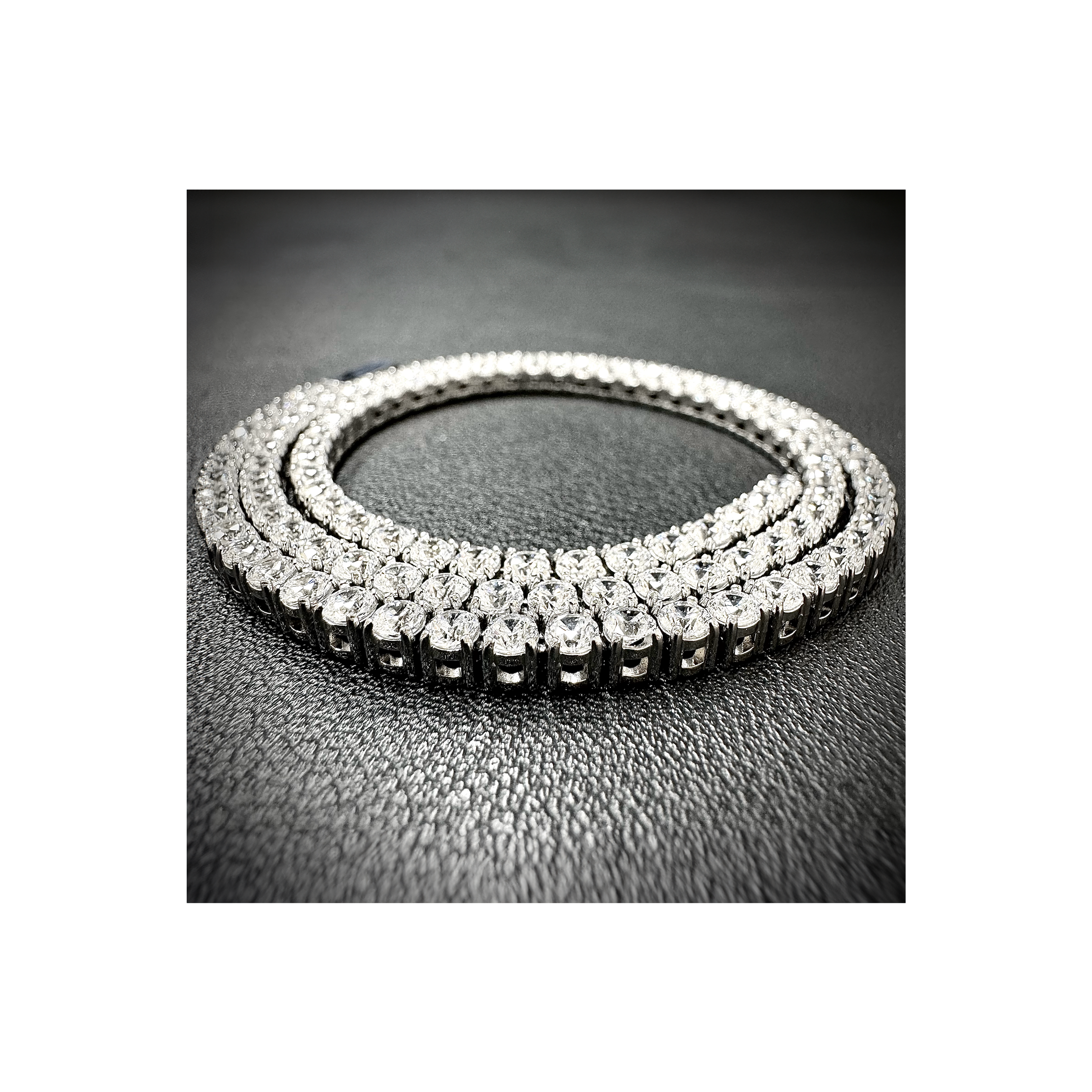 C103W B.Tiff 3mm Tennis Necklace