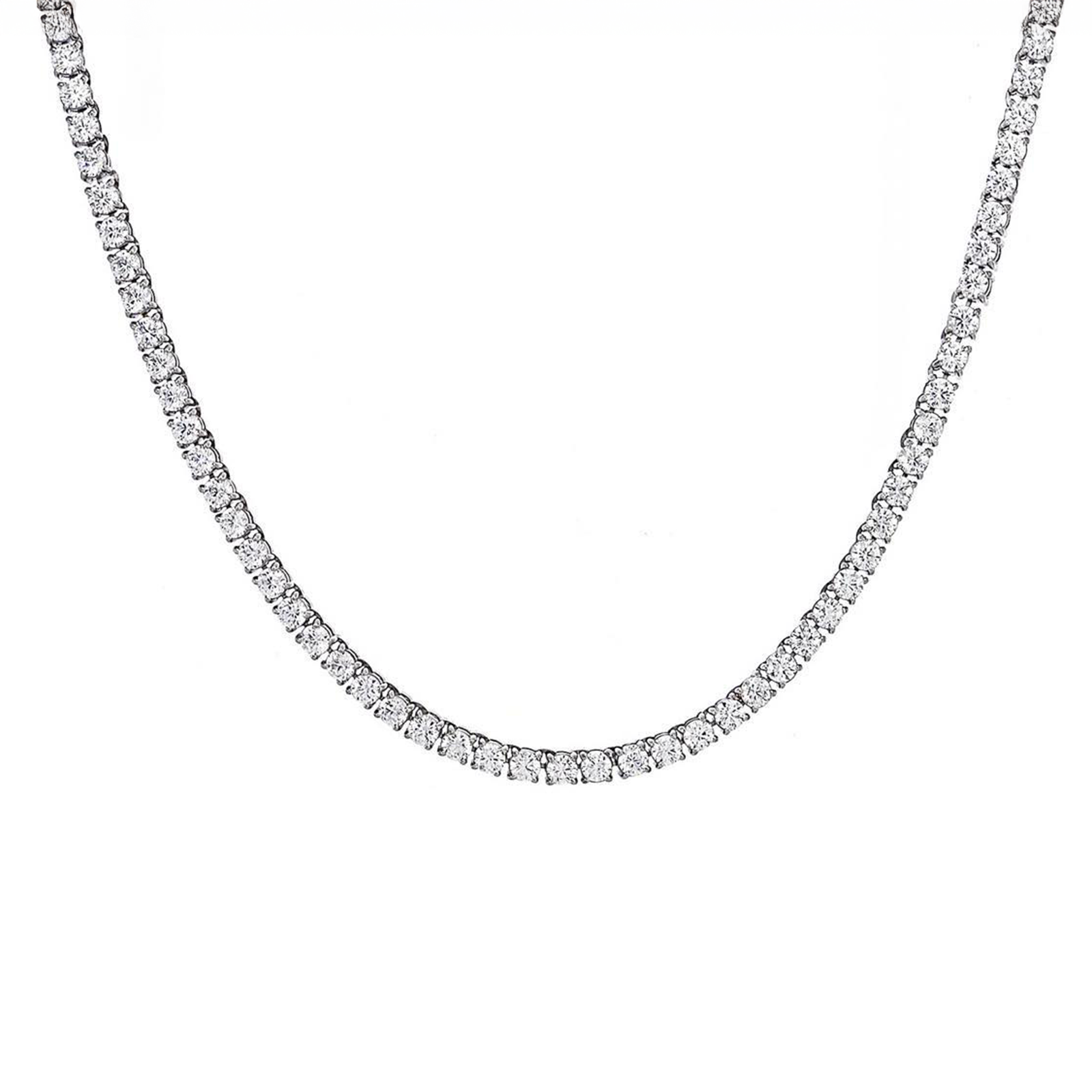 C103W B.Tiff 3mm Tennis Necklace