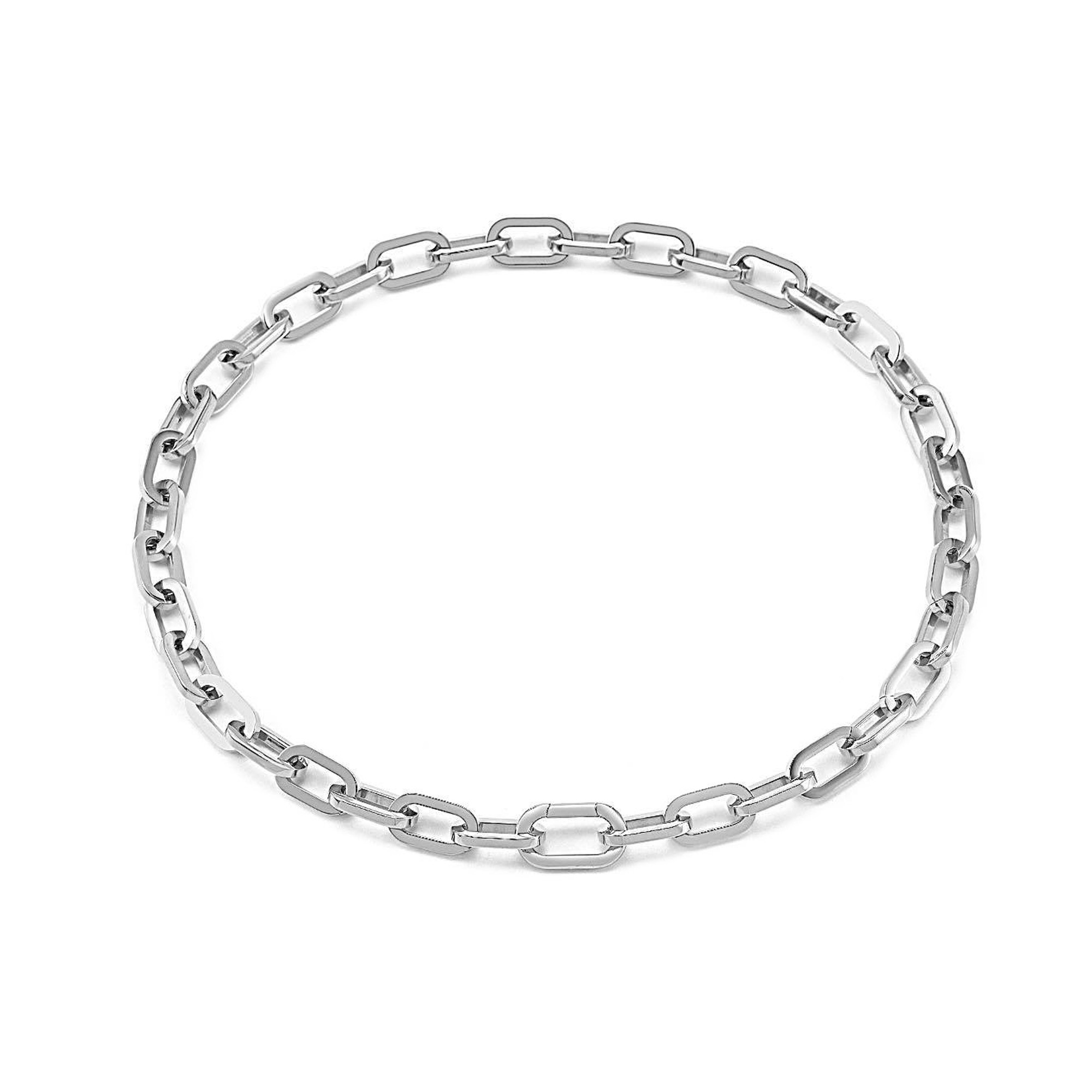 C200W B.Tiff High Polish Paperclip Chain Necklace