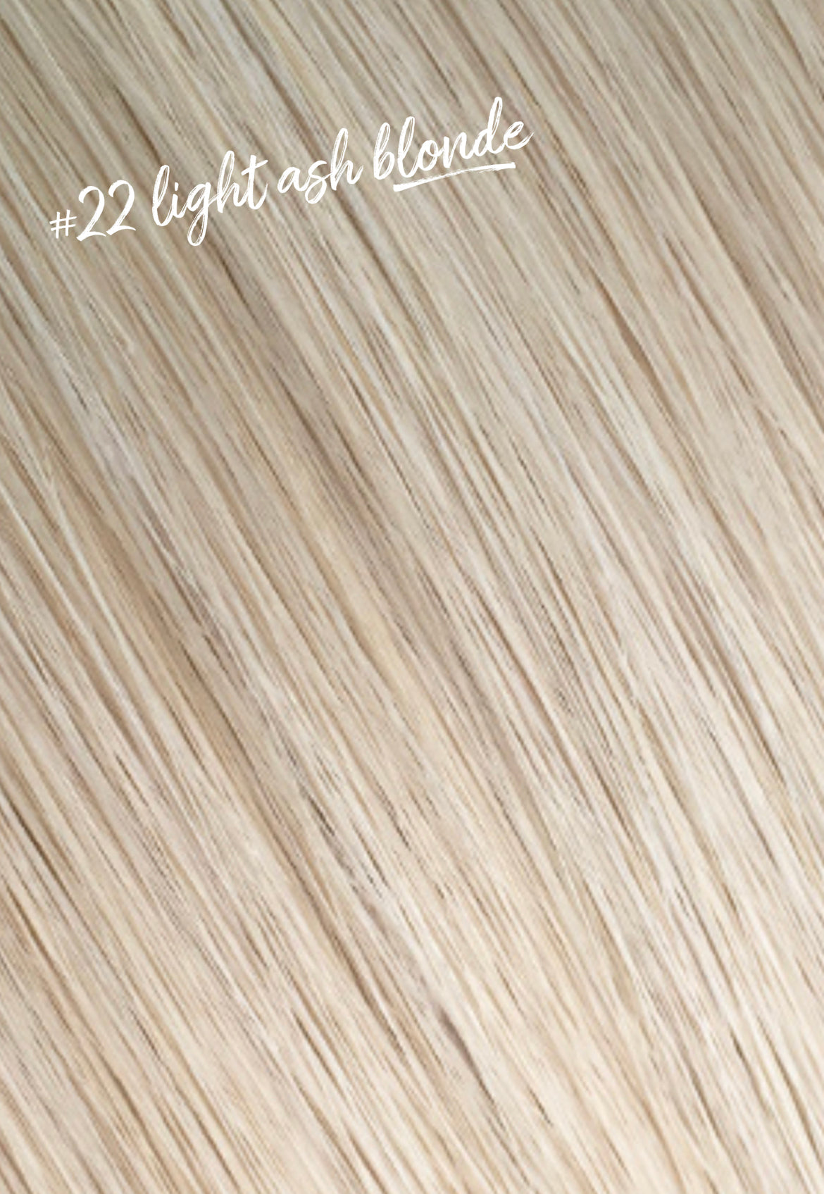 Invisible Tape Hair Extensions 22 Light Blonde Luxury Look