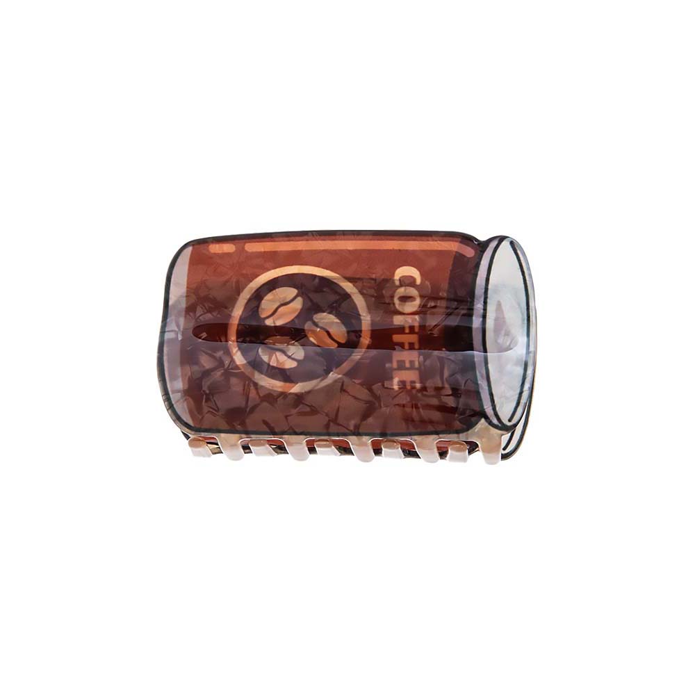 Brown Coffee Can Claw Clip - Adina's Jewels