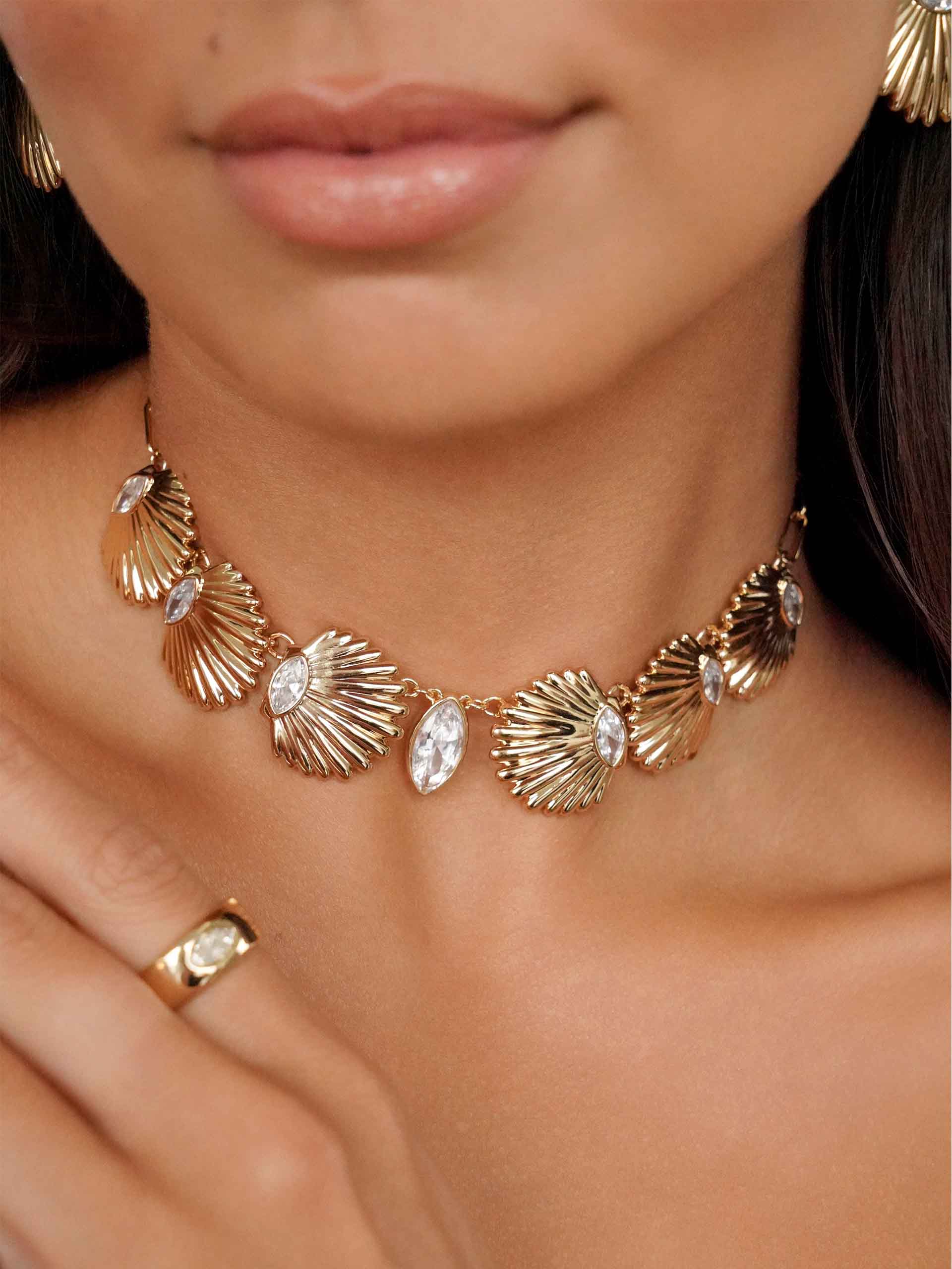 Santorini Shell Choker