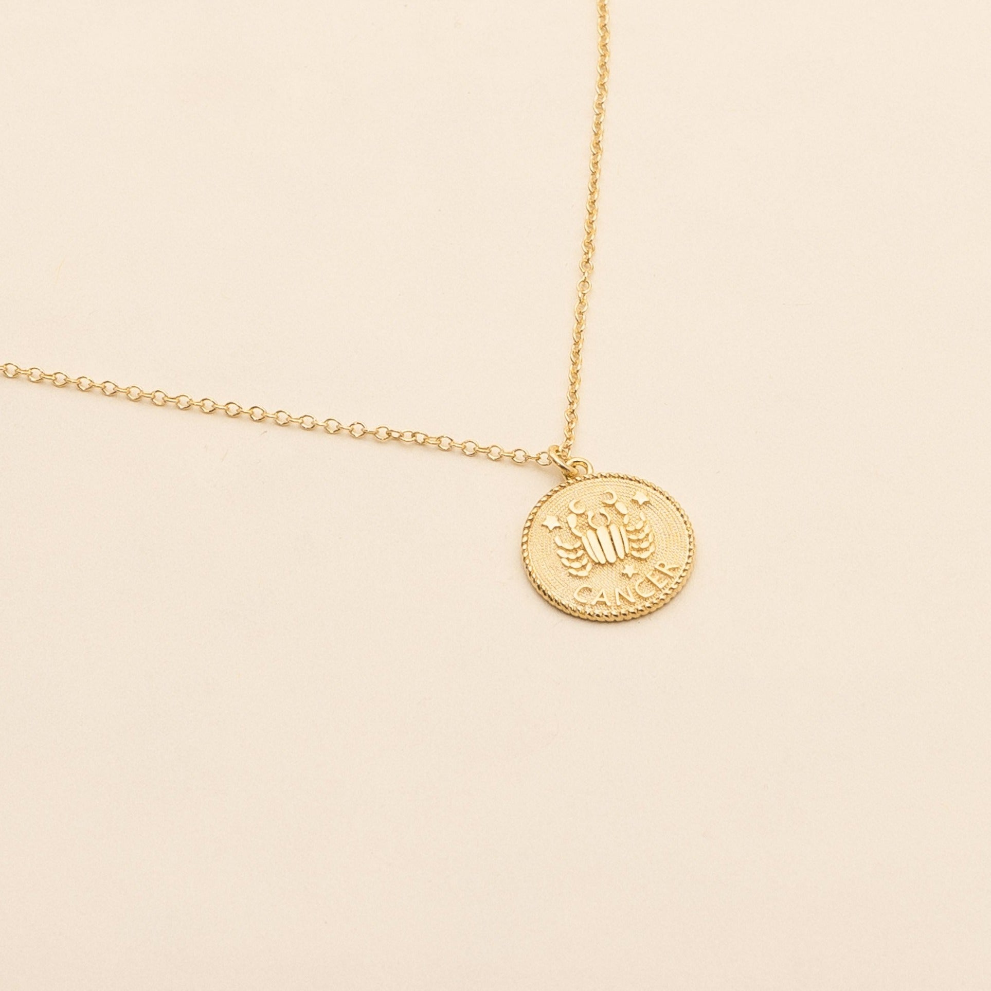 Cancer Zodiac Necklace