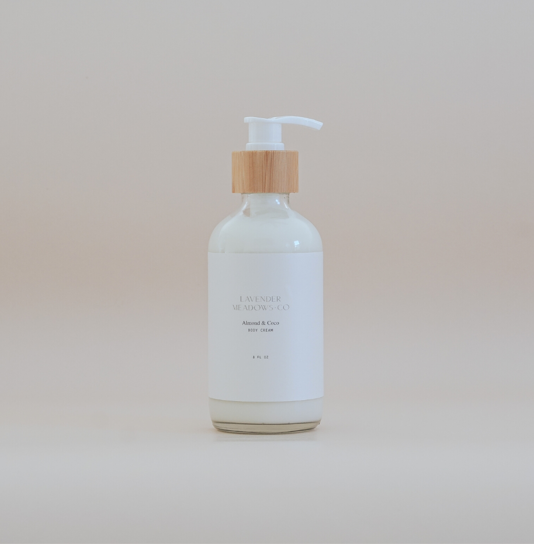 Almond & Coco Body Cream (8oz)