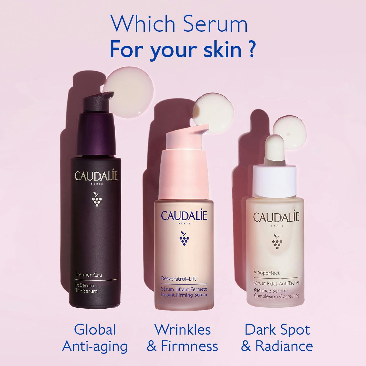 Caudalie Resveratrol-Lift Instant Firming Retinol Alternative Serum 30 ml-Refill