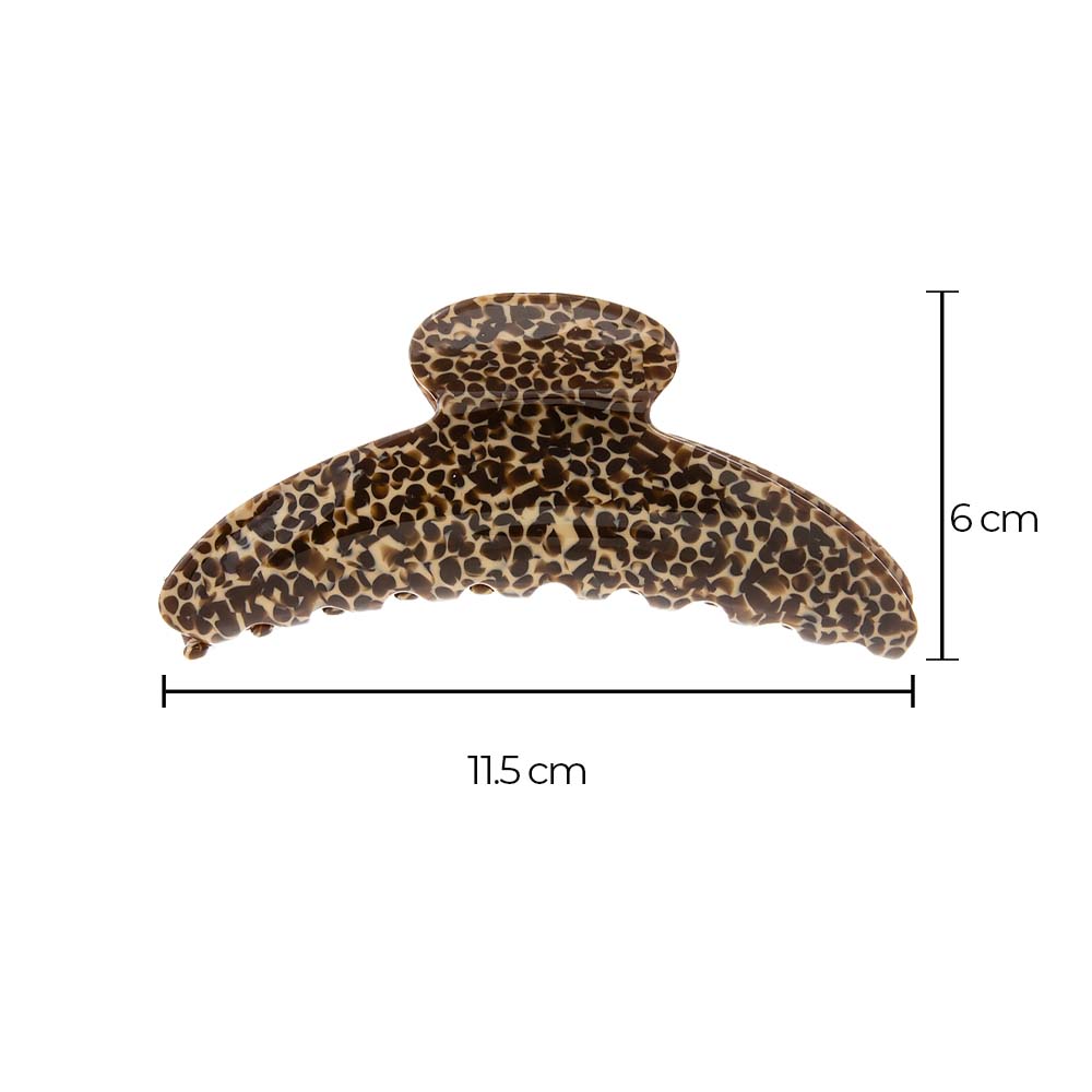 Jumbo Curved Classic Hair Claw Clip - Adina's Jewels