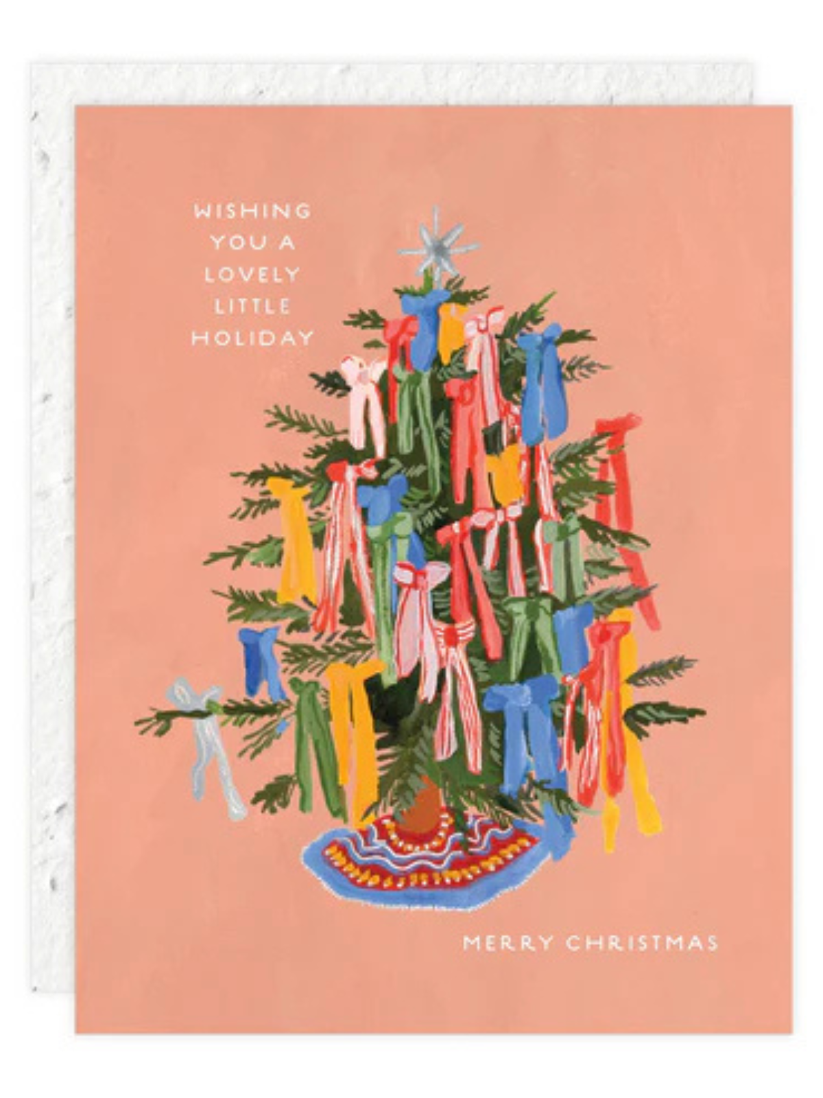 Christmas Bows - Seeded Holiday Card