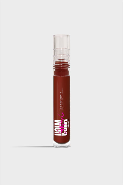 IT’S COMPLICATED LIP TINT + CHEEK STAIN + OIL + GLOSS