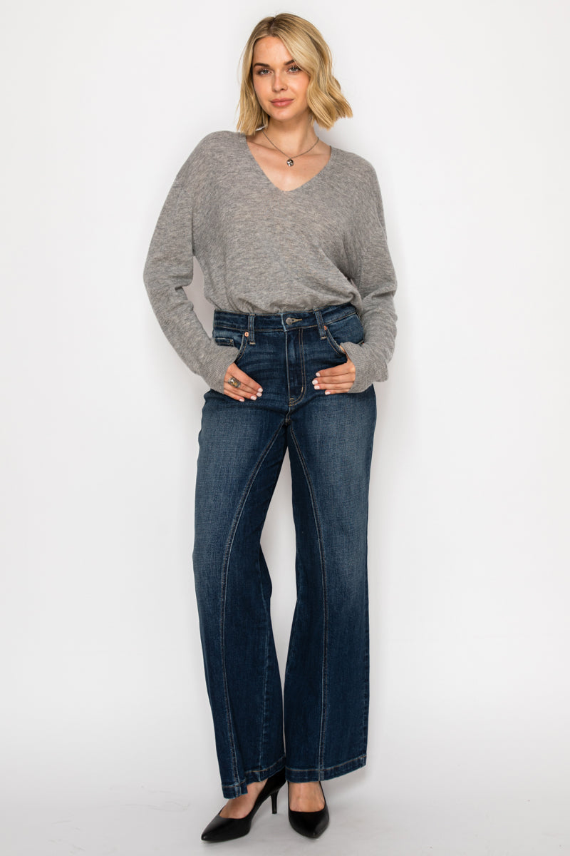 Ultra High Rise Relaxed Flare Jeans