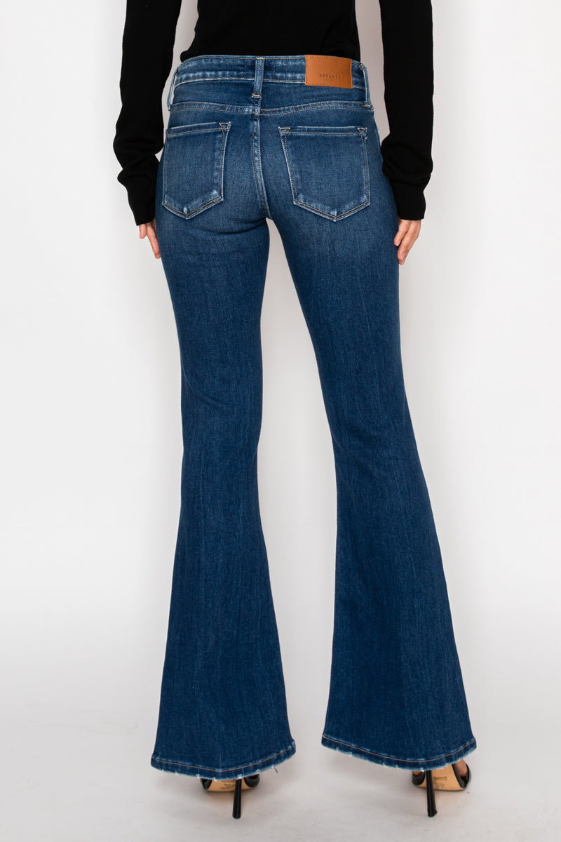Margaret Low Rise Stretch Vintage Flare Jeans