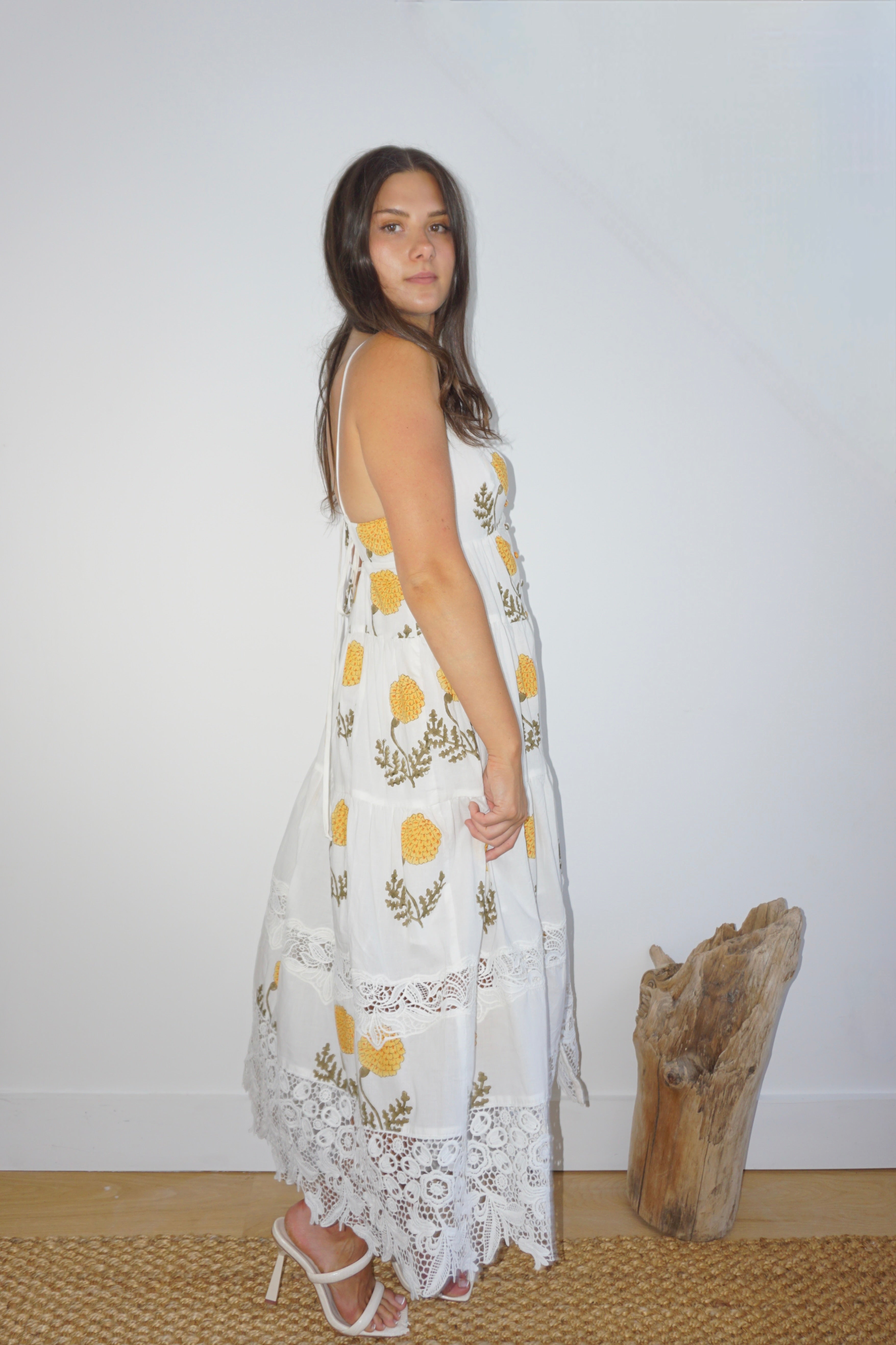 Irina Dress in Marigold