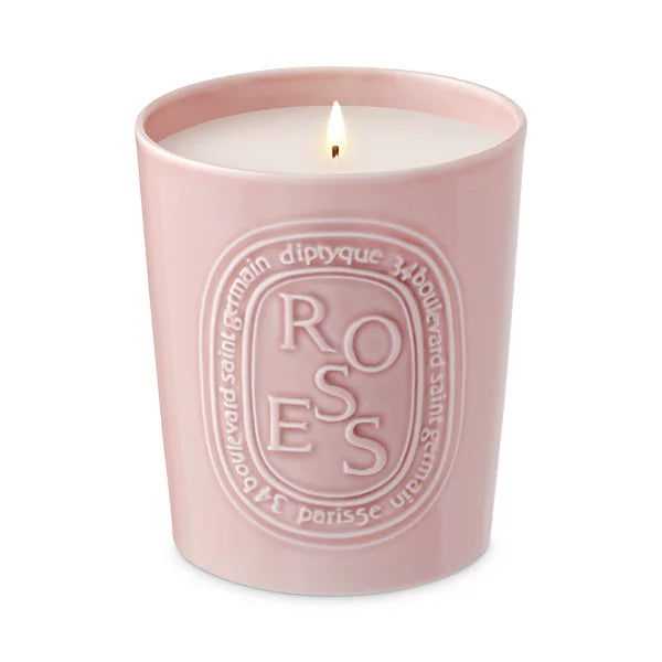 DIPTYQUE Roses Scented Pink Candle 21.2 oz