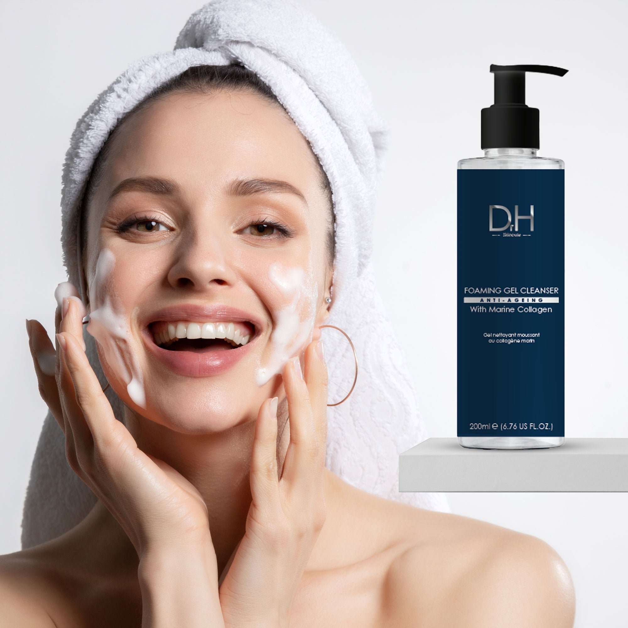 Foaming Gel Cleanser with Marine Collagen