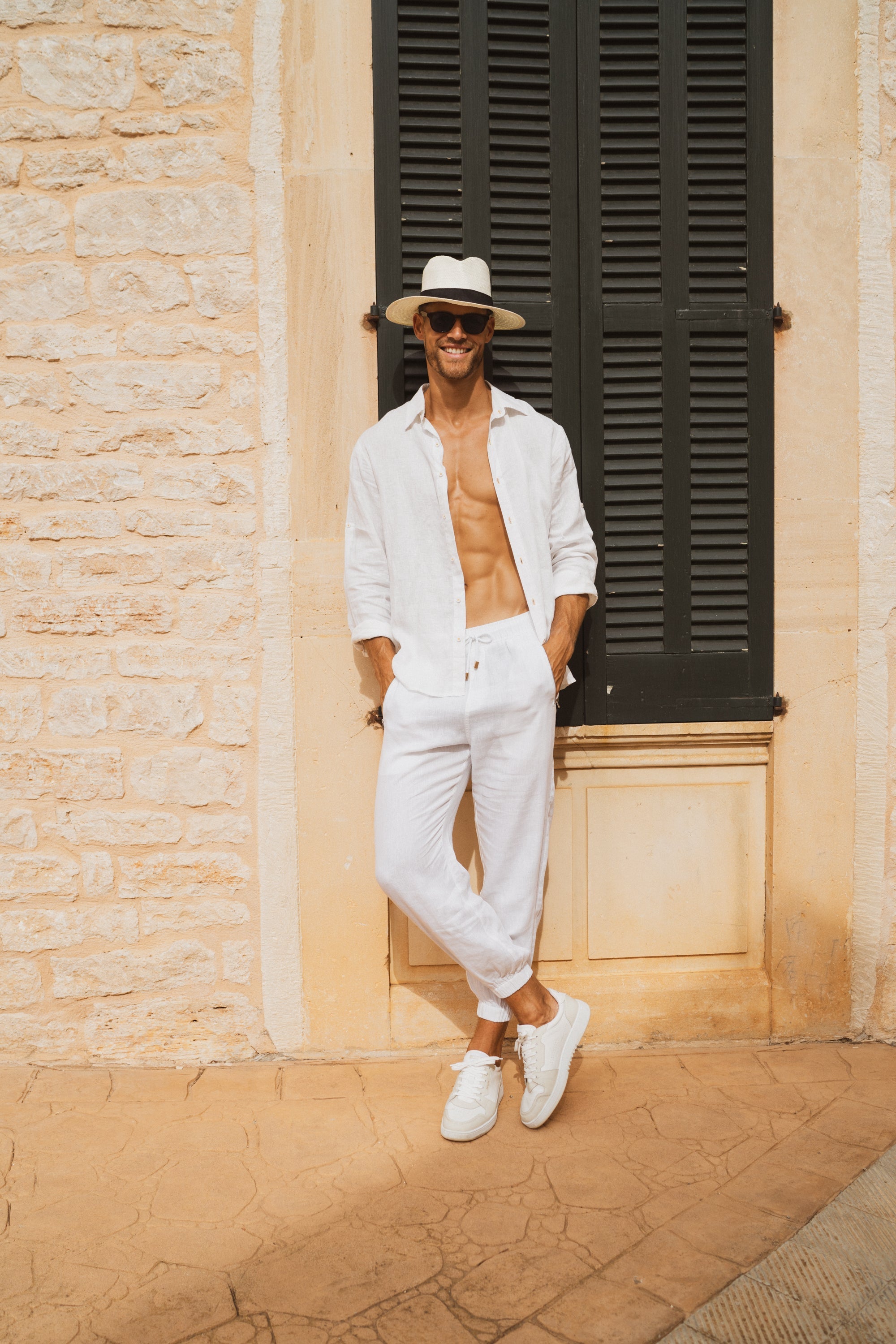 Linen Pants / White by East x East
