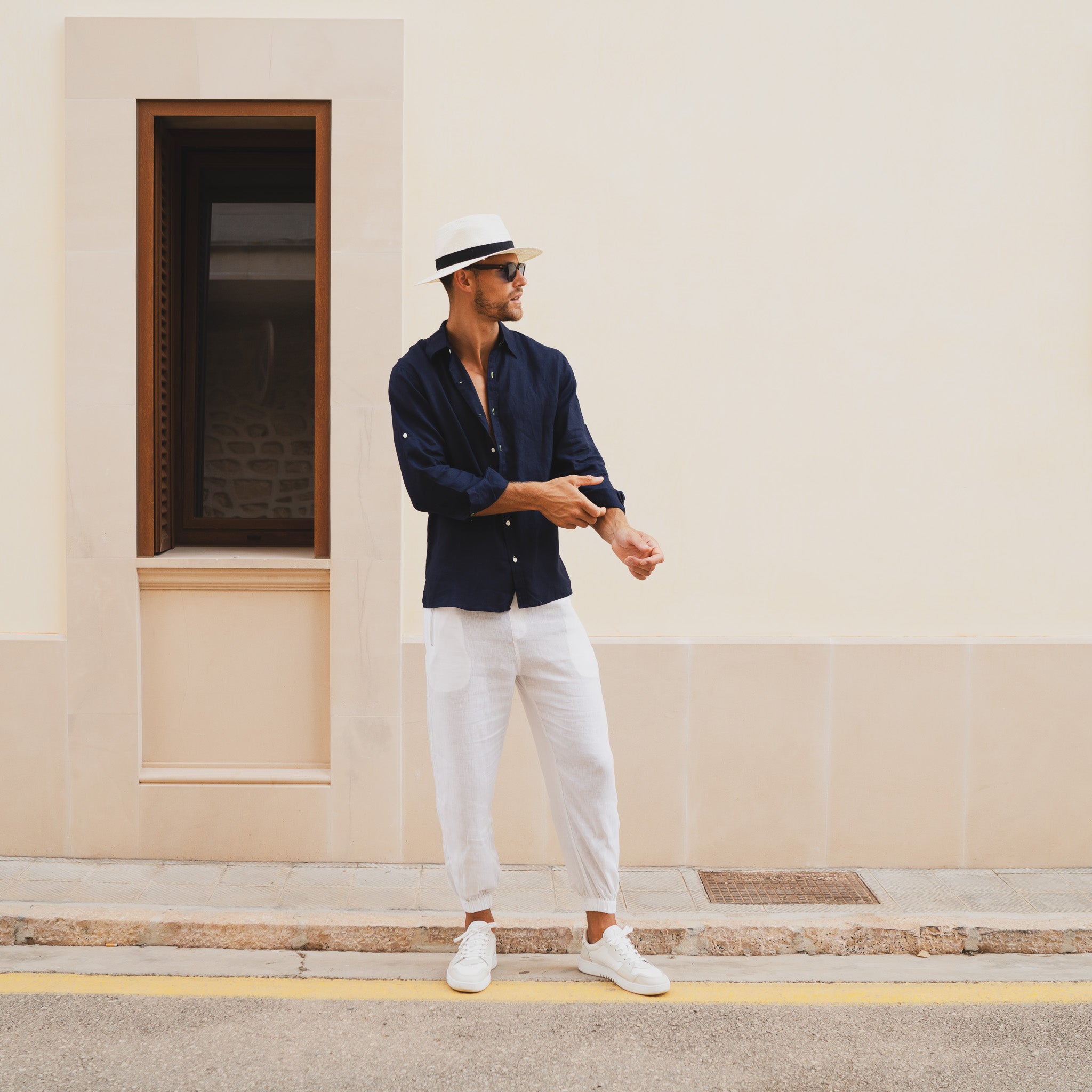 Linen Shirt / Navy by East x East