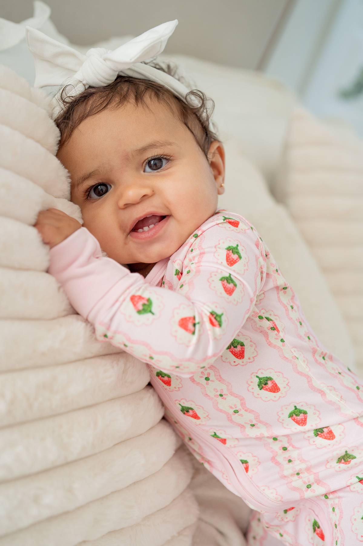 Strawberry Stripe Zippy