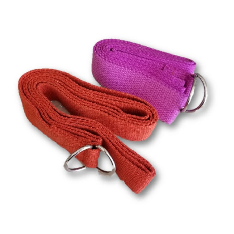 OMSutra Yoga Strap - D Ring (Regular) 8' - Deluxe by OMSutra