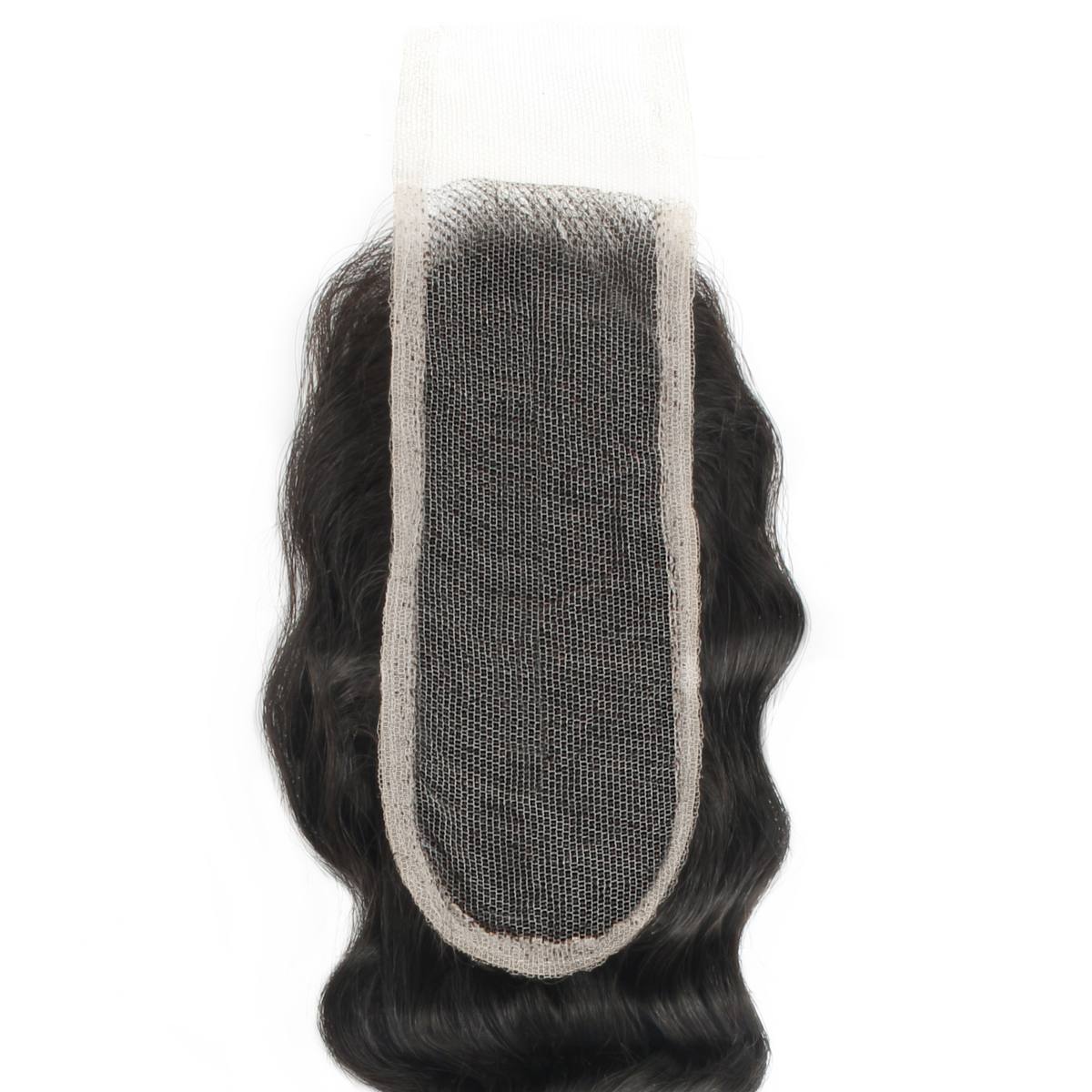 Deep Wave 2x6 Transparent Lace Human Hair Closure
