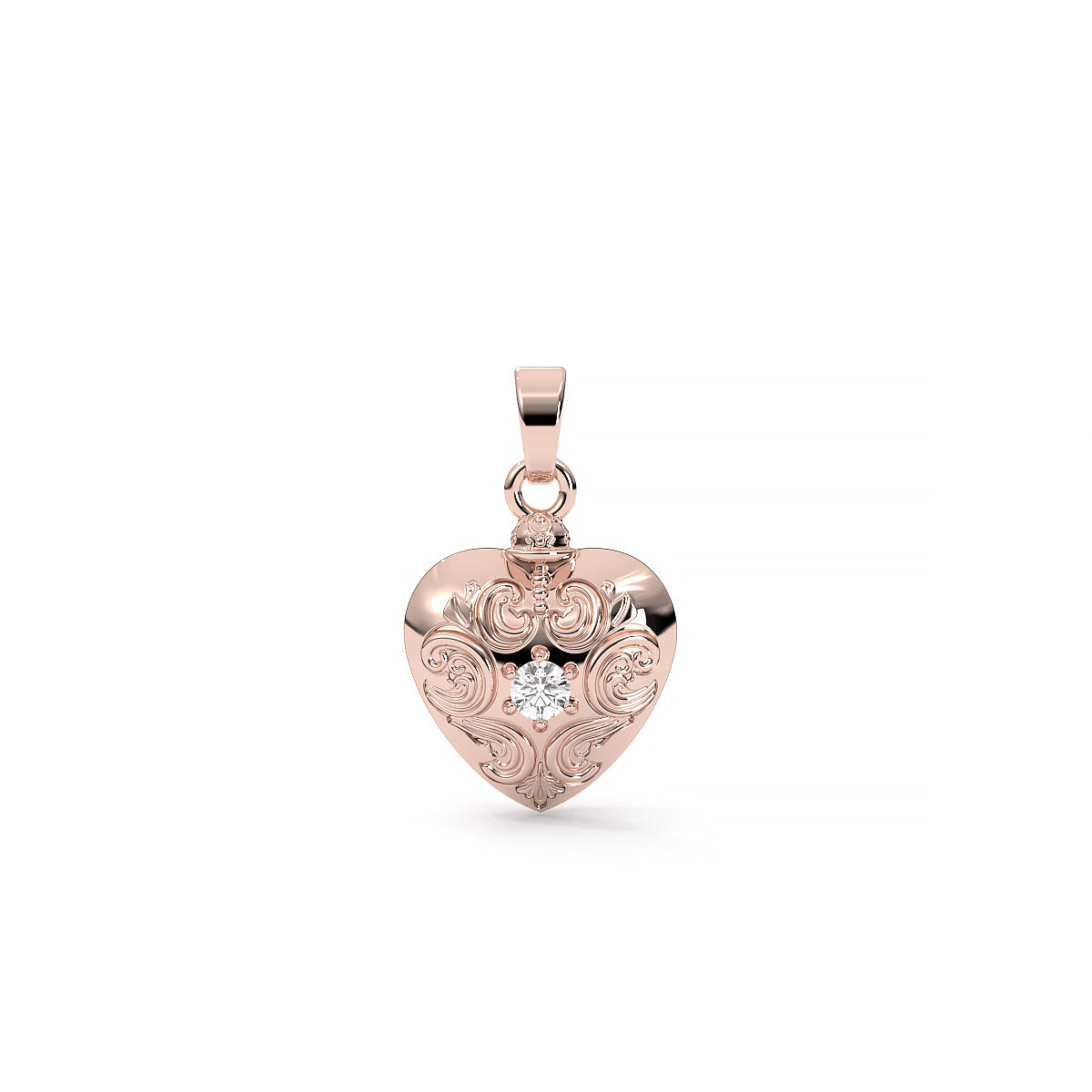 Heart Of Gold Pendant