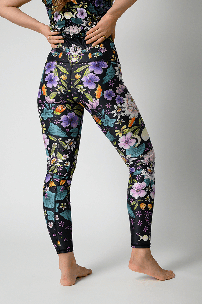Divine Feminine Printed Yoga Leggings
back