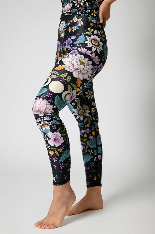 Divine Feminine Printed Yoga Leggings
side