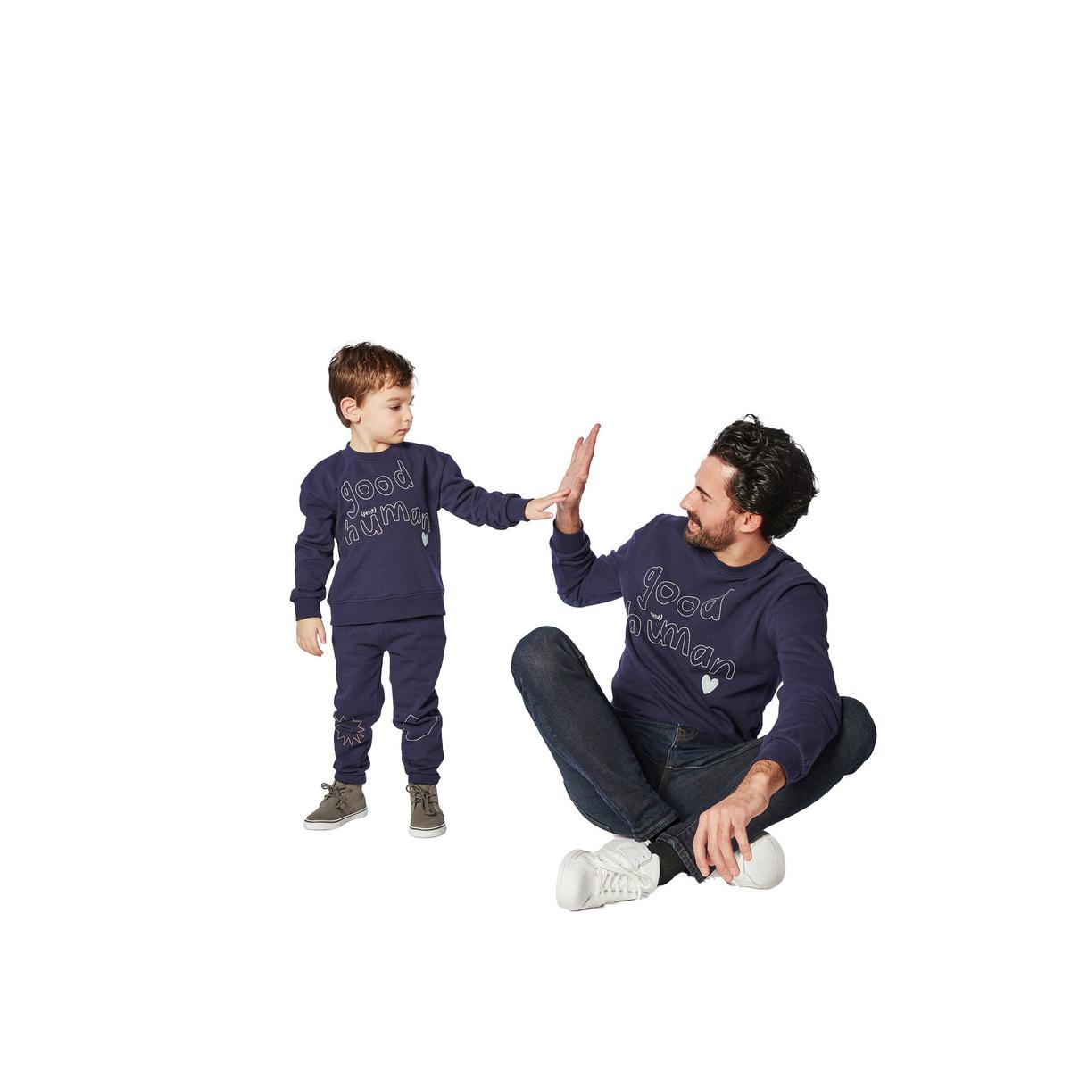 Good Human Kid Sweatshirt - Navy
