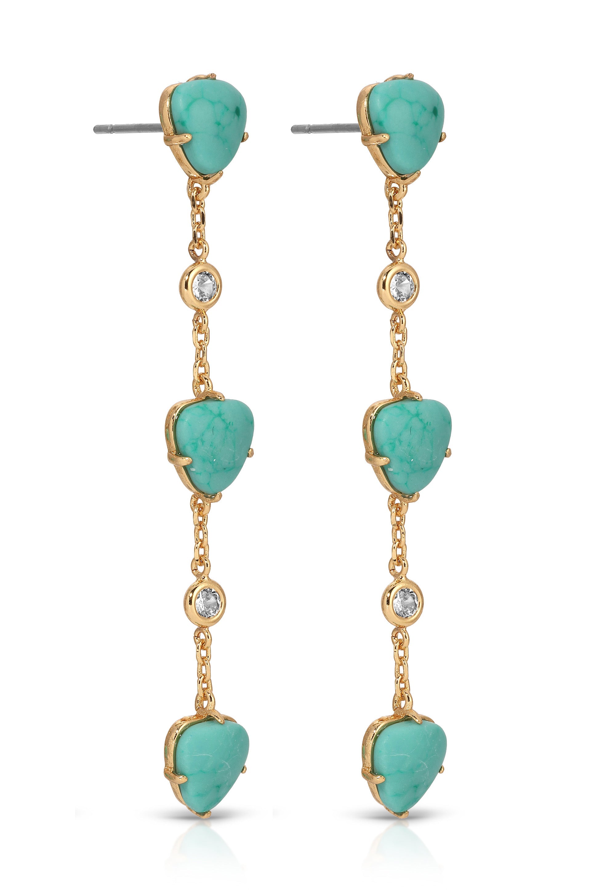 Turquoise Solstice Dangle Earrings