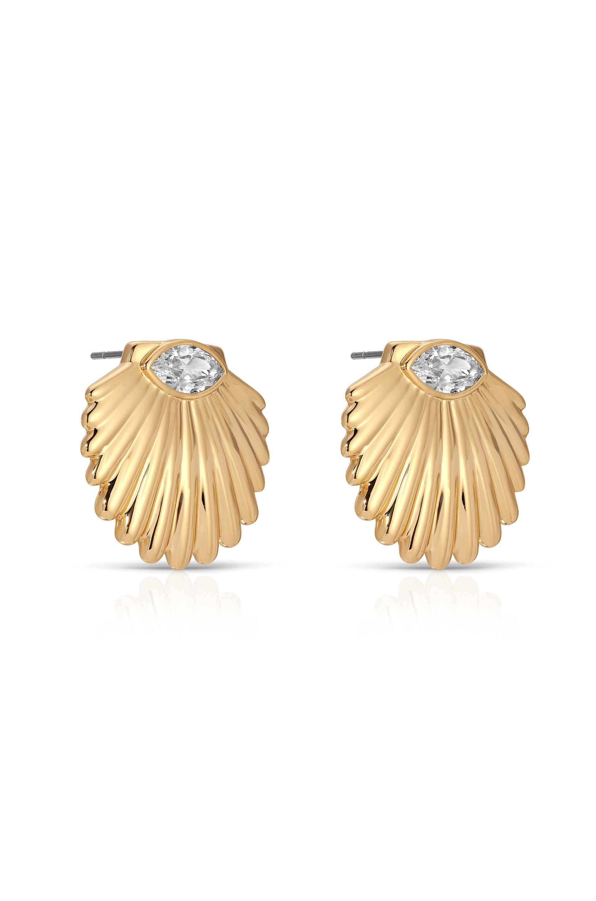 Santorini Shell Studs