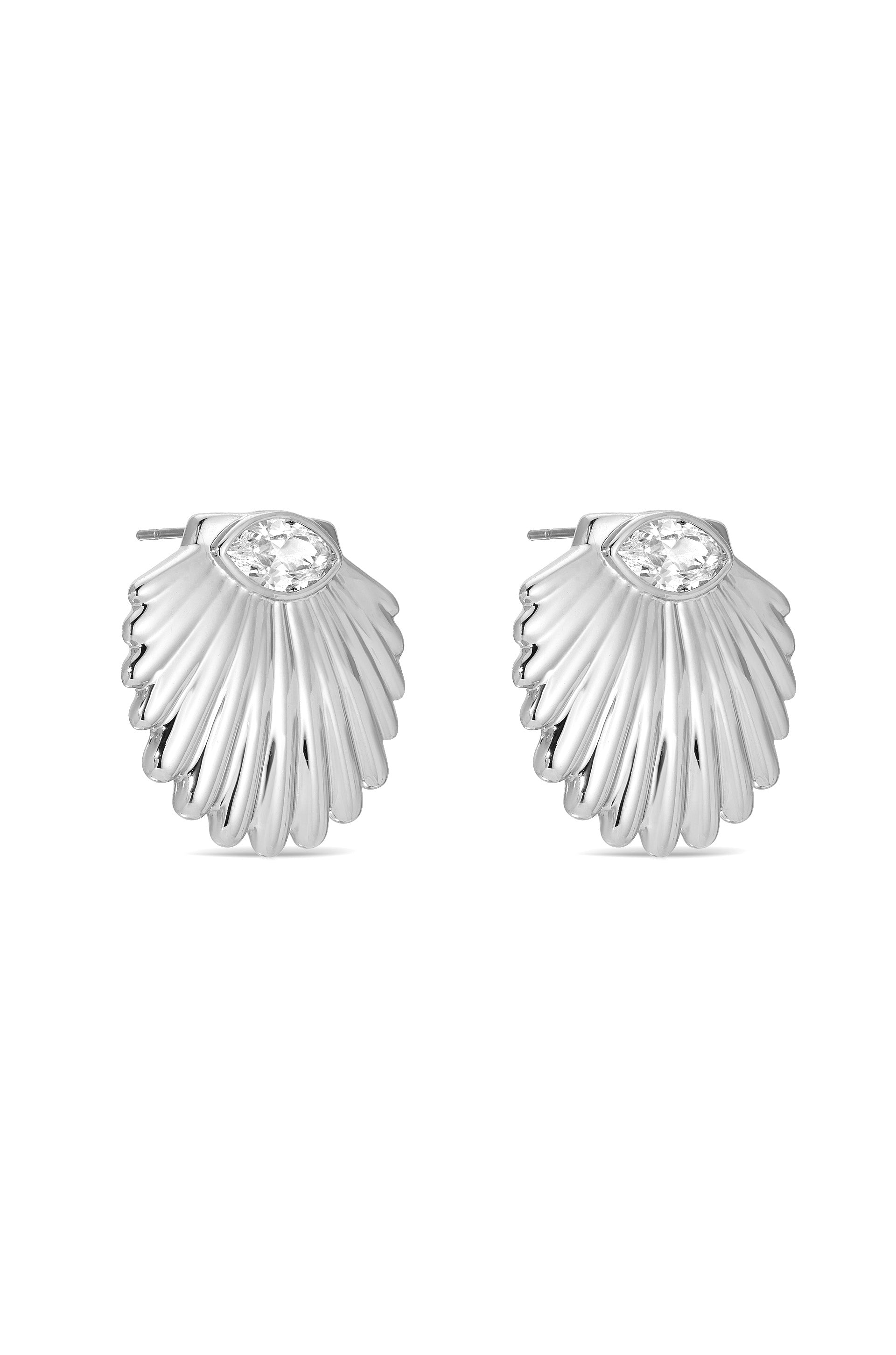 Santorini Shell Studs