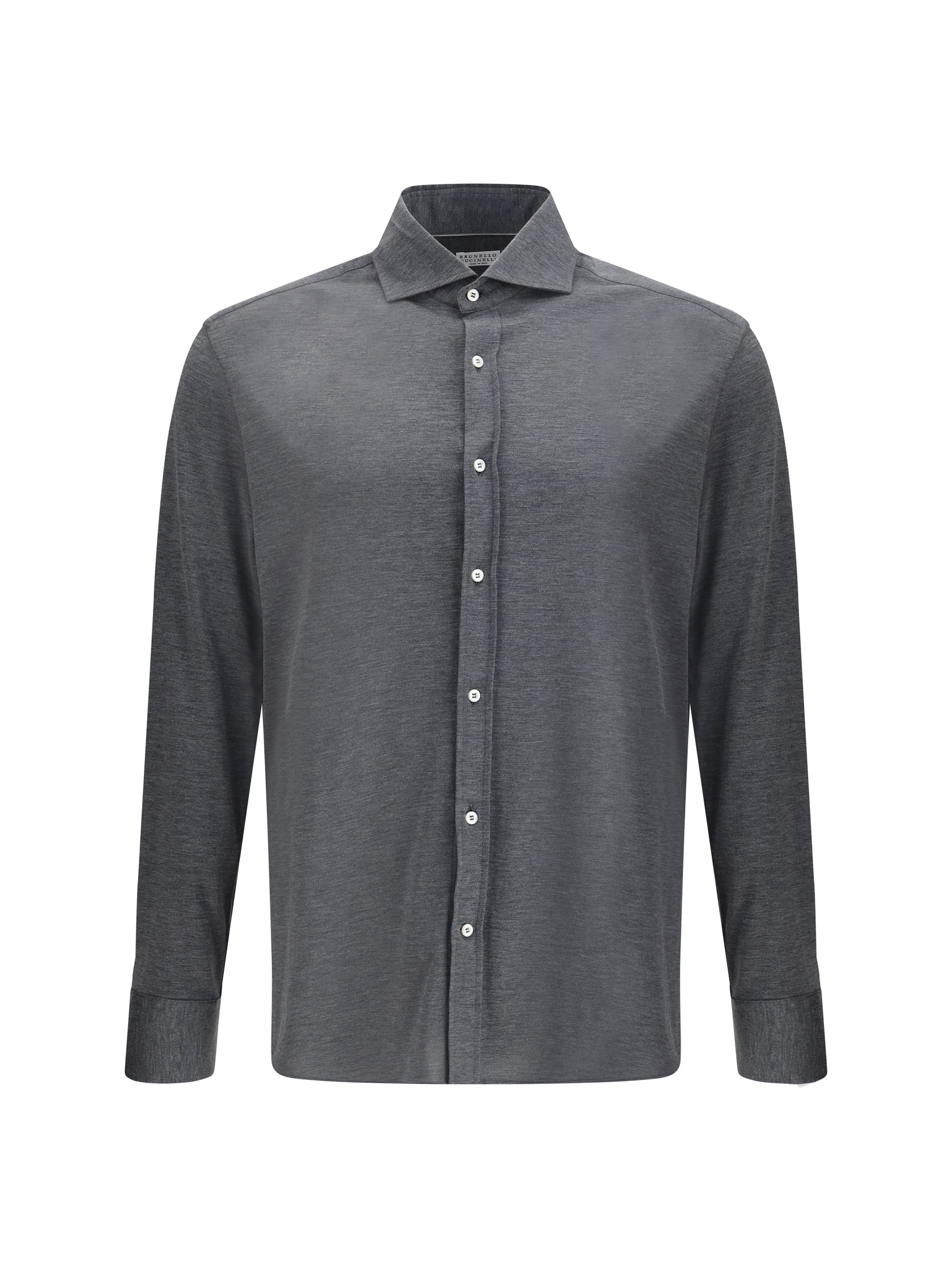 Brunello Cucinelli Men Silk Shirt