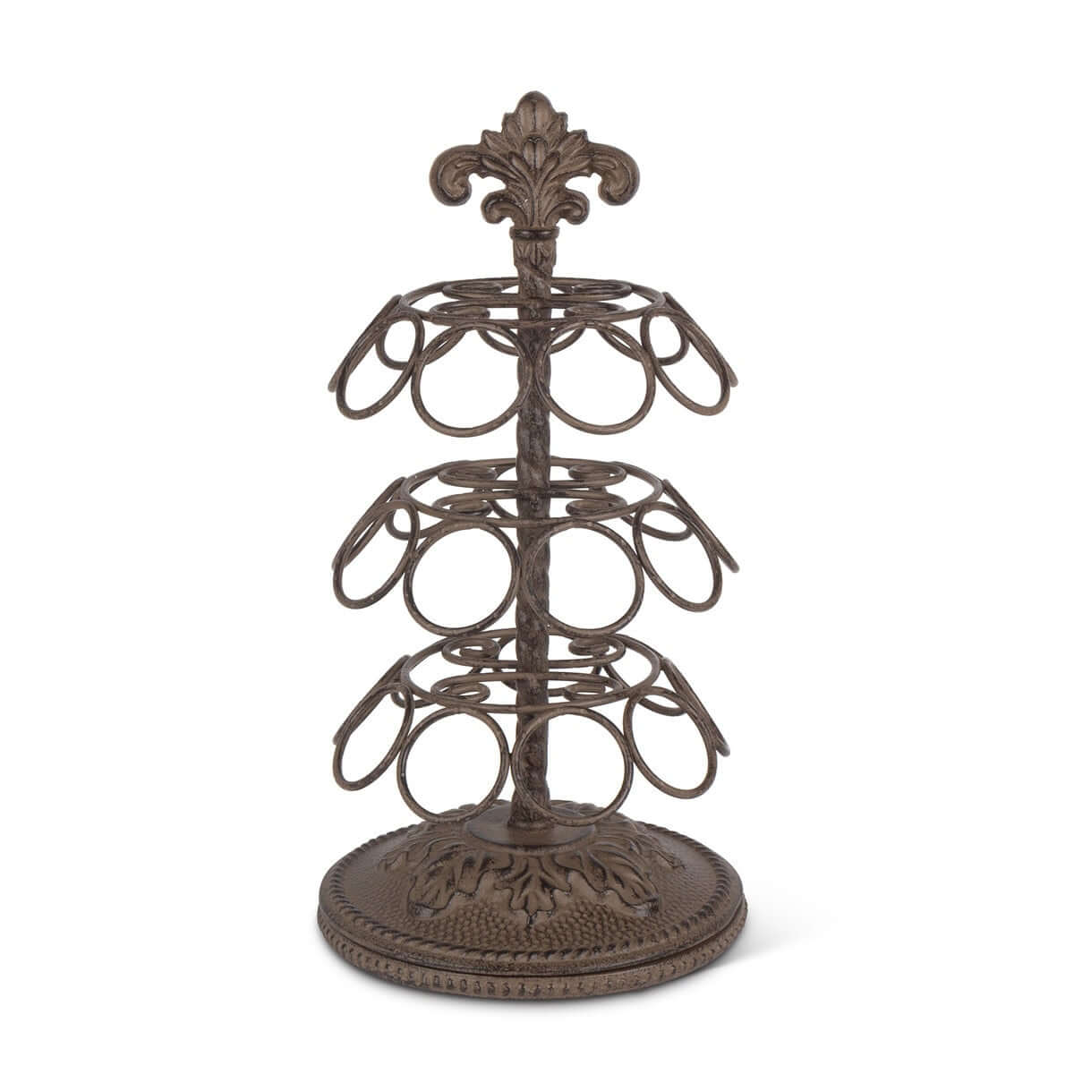 Vintage Acanthus Coffee Pod Carousel Organizer