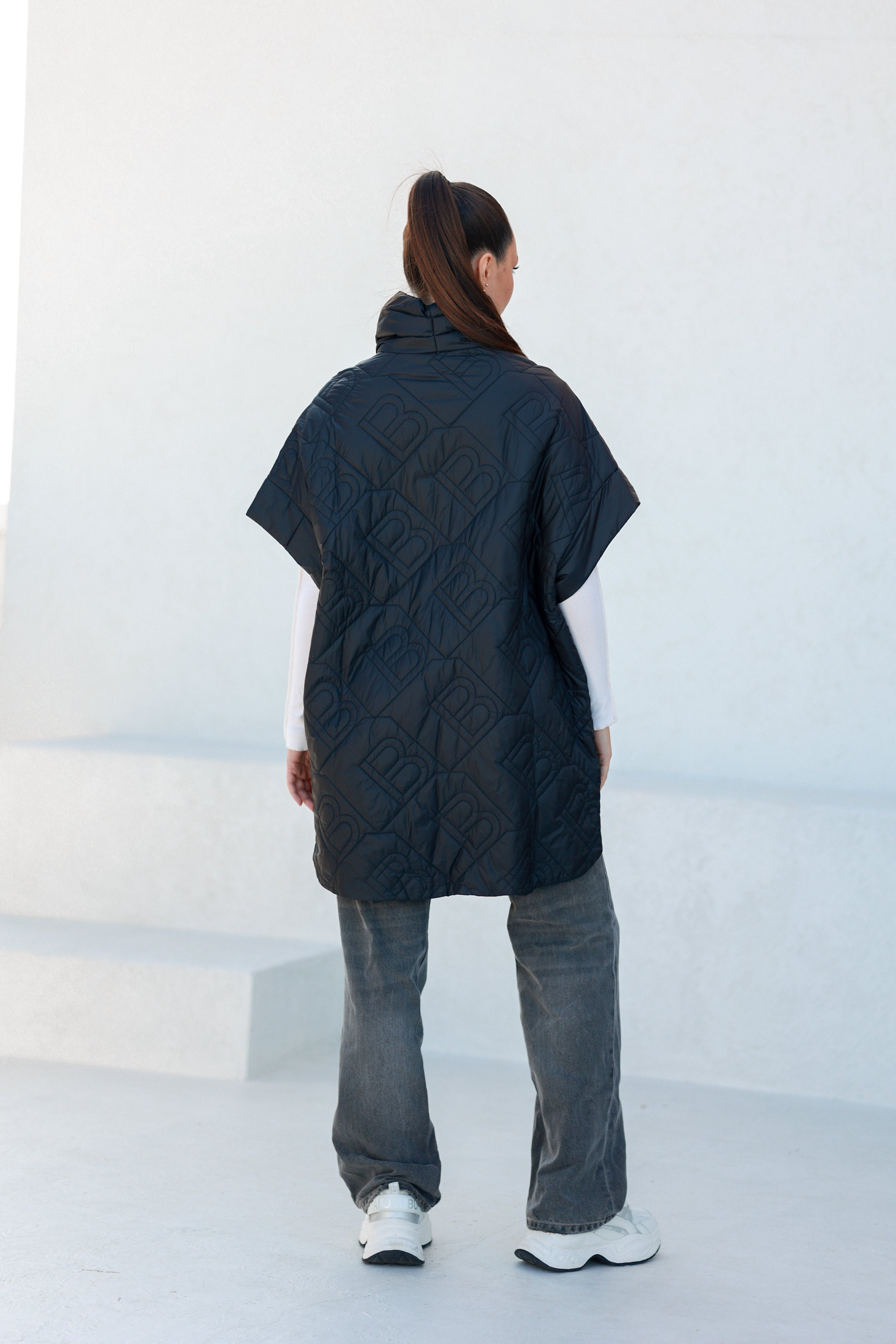 Bianca Relaxed Fit Embossed Vest