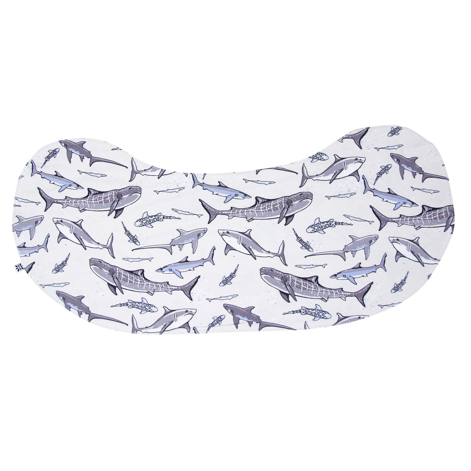 Burp Cloth - Sharks