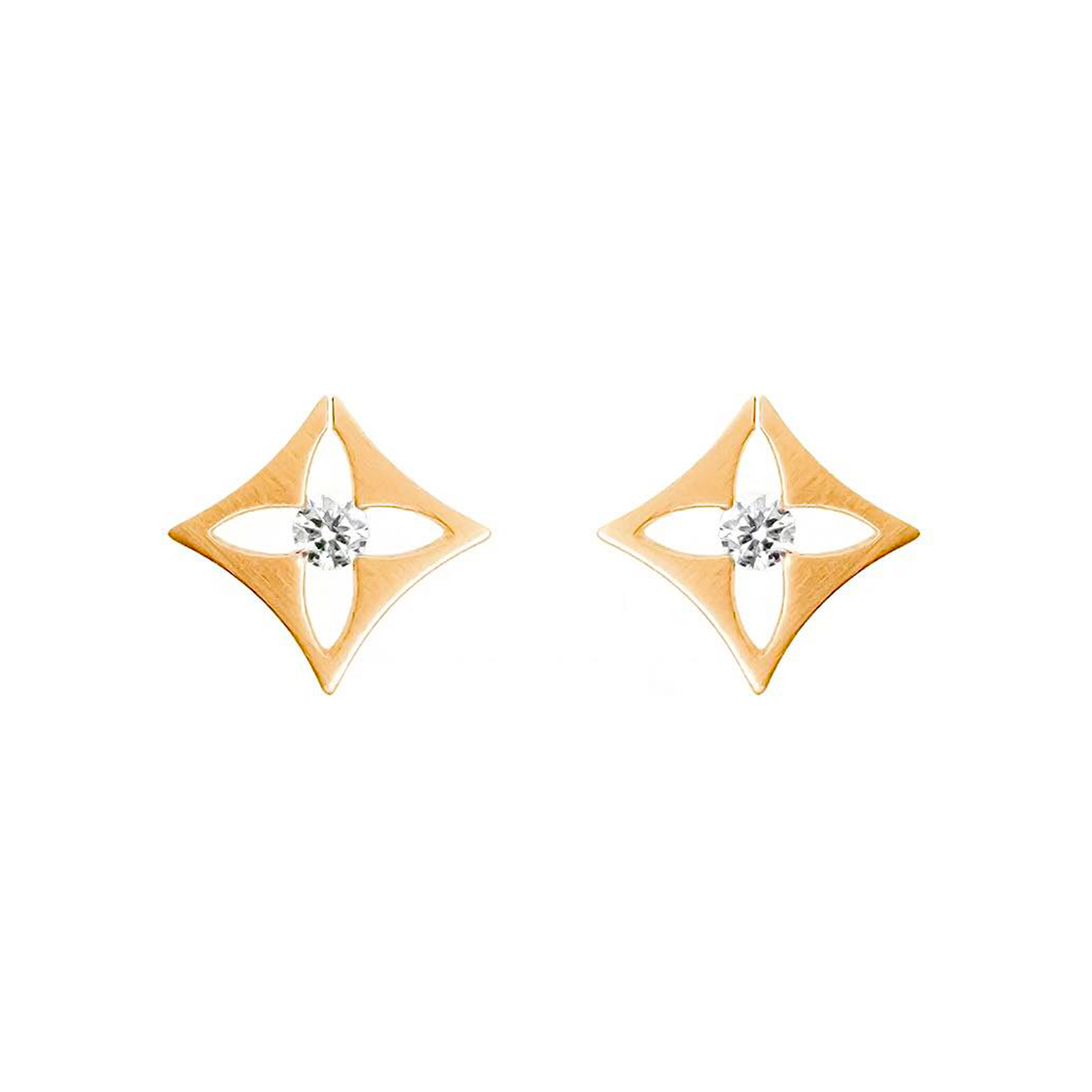 ER138G B.Tiff Gold Floro Earrings