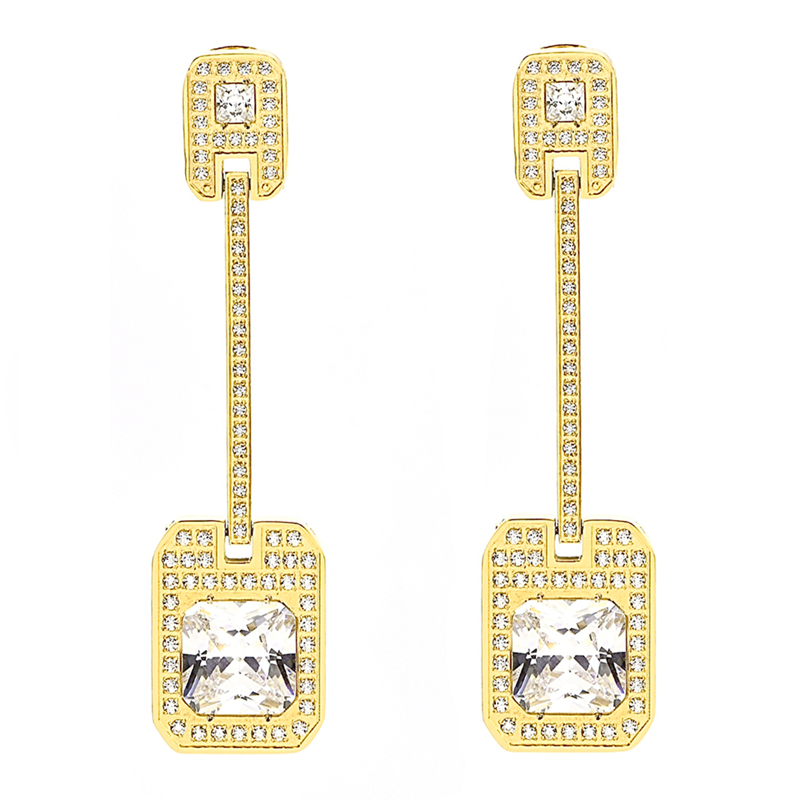 ER650G B.Tiff Gold Soirée Earrings