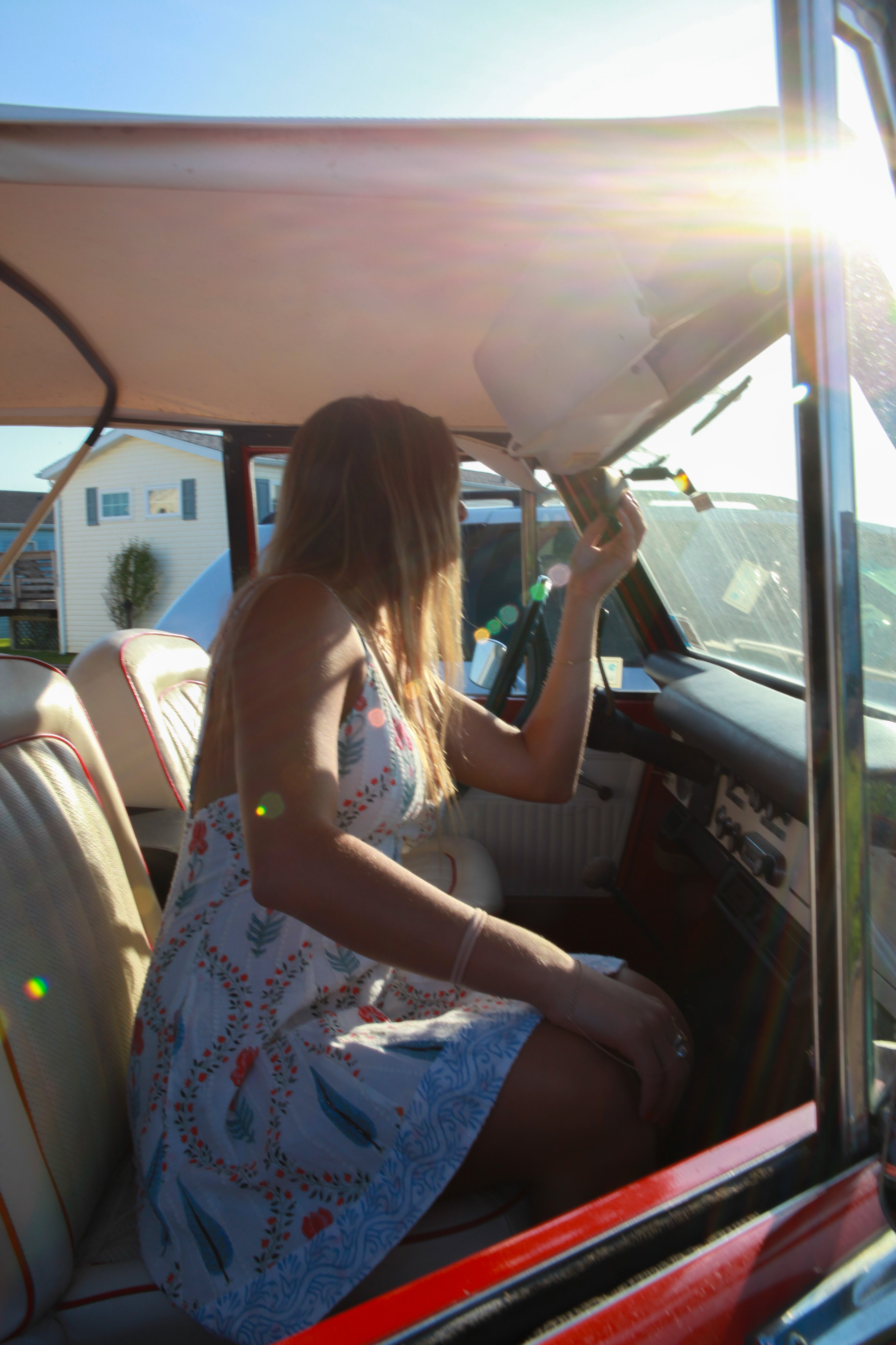 Edie Mini Dress in Vinyard Floral