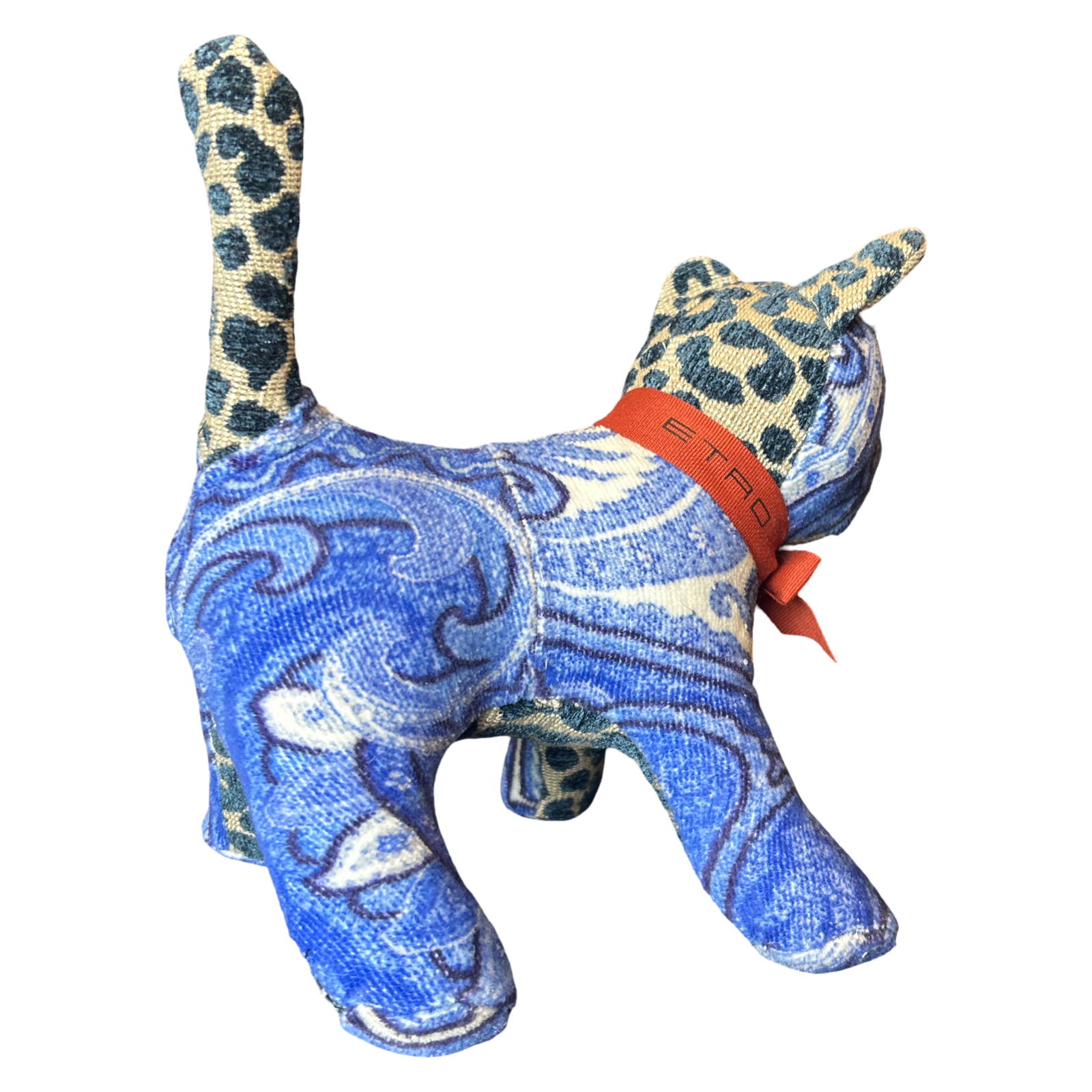 Paisley Terrycloth Patchwork Kitten
