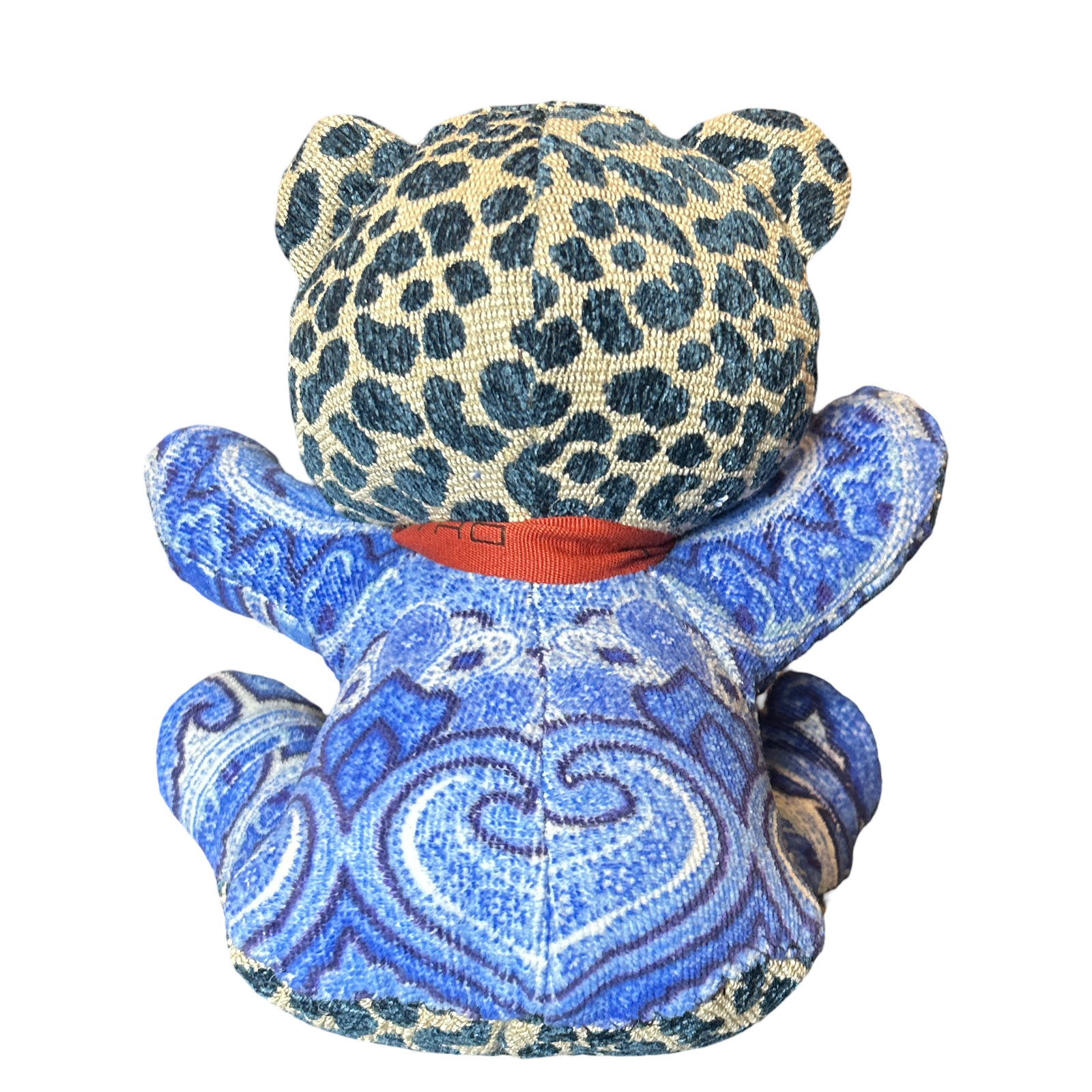 Paisley Terrycloth Patchwork Teddy Bear