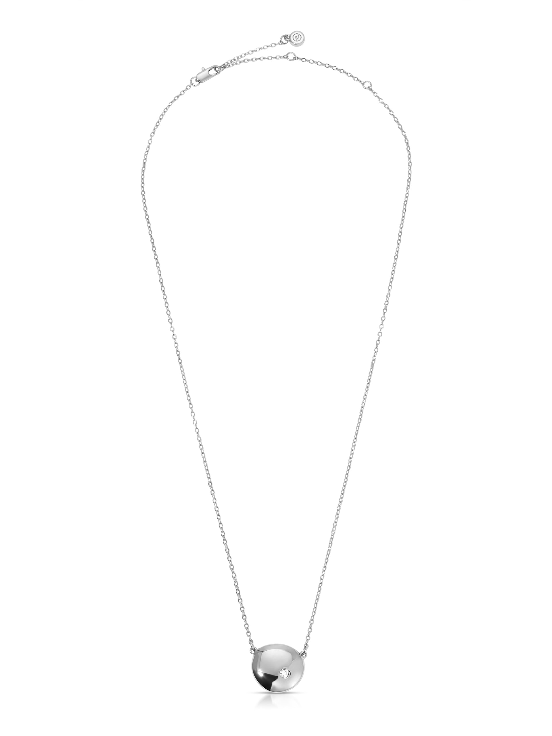 Polished Pebble Pendant Necklace
