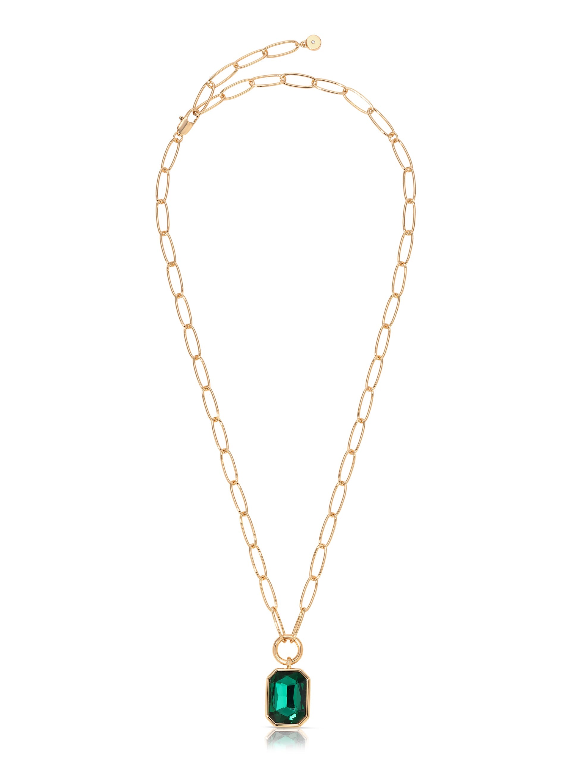 Deco Pendant Necklace