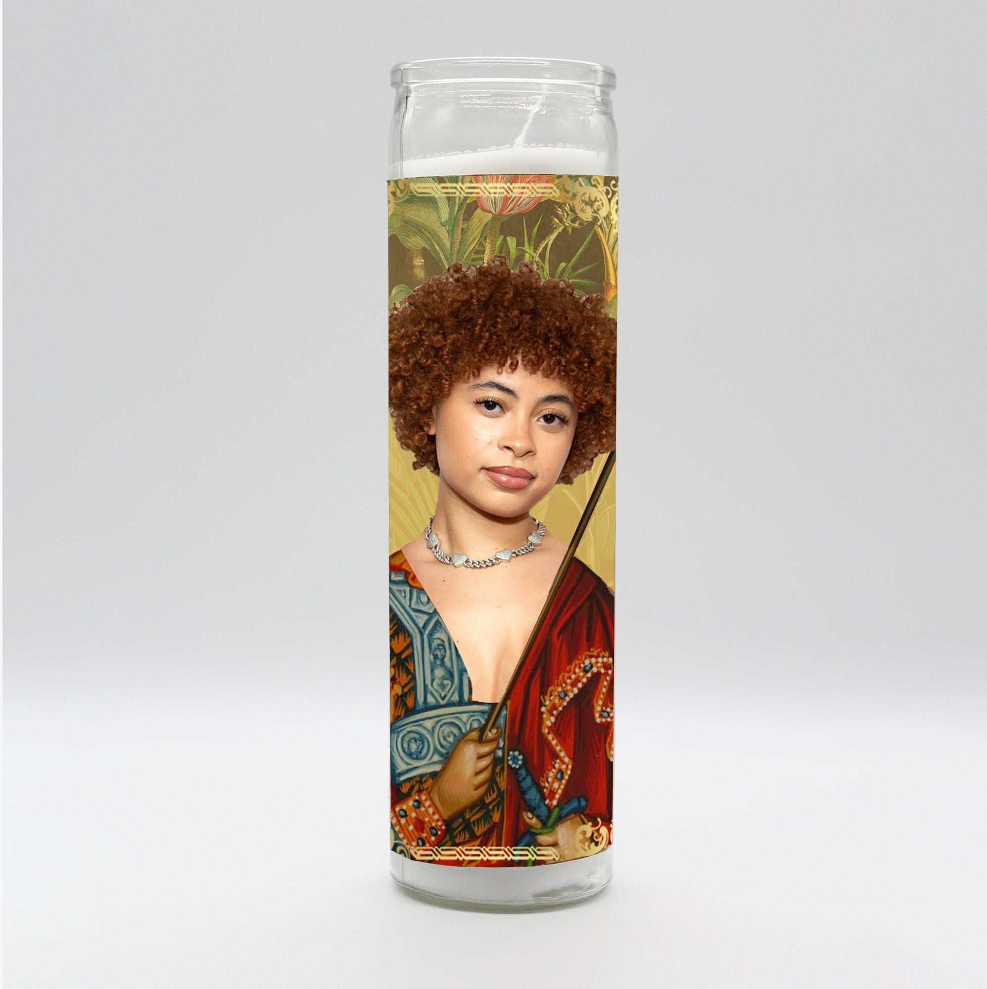 Saint Icey Spicey Candle by BOBBYK