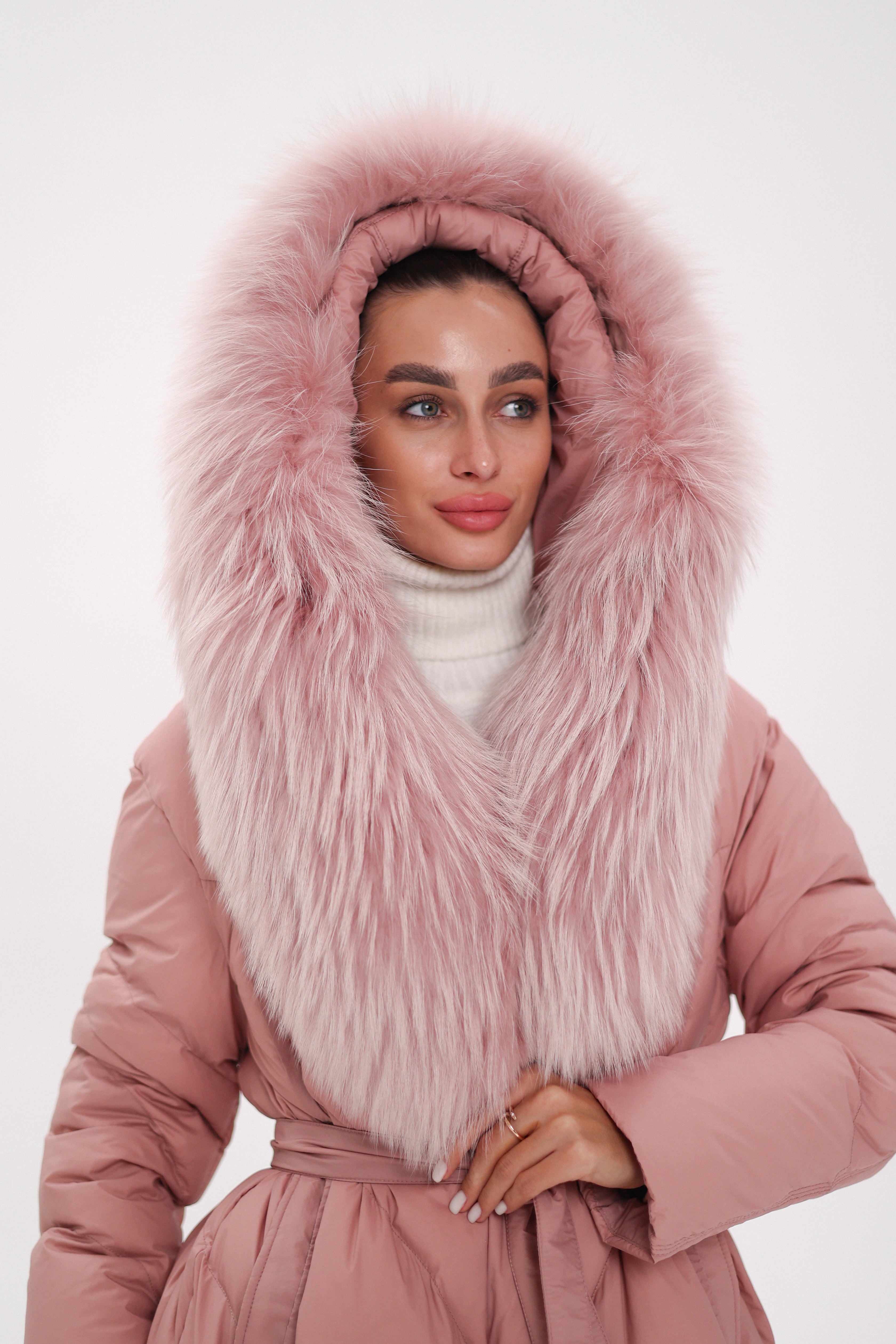 Genuine Fox Down Coat