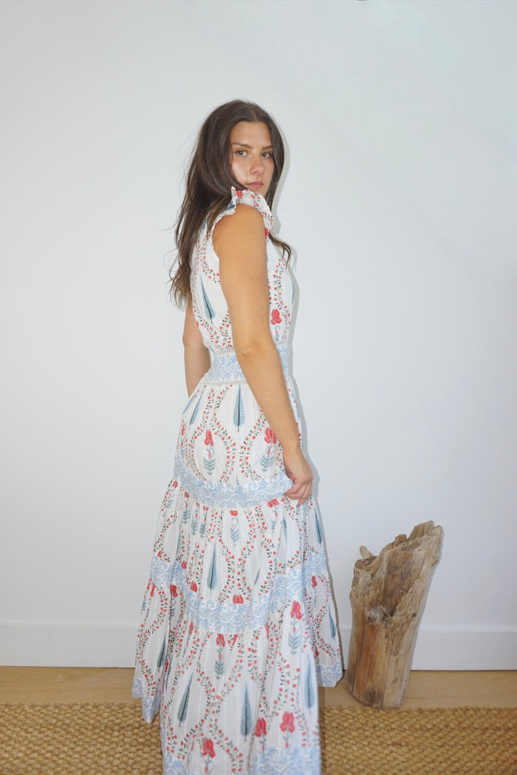 Percy Dress in Vinyard Floral