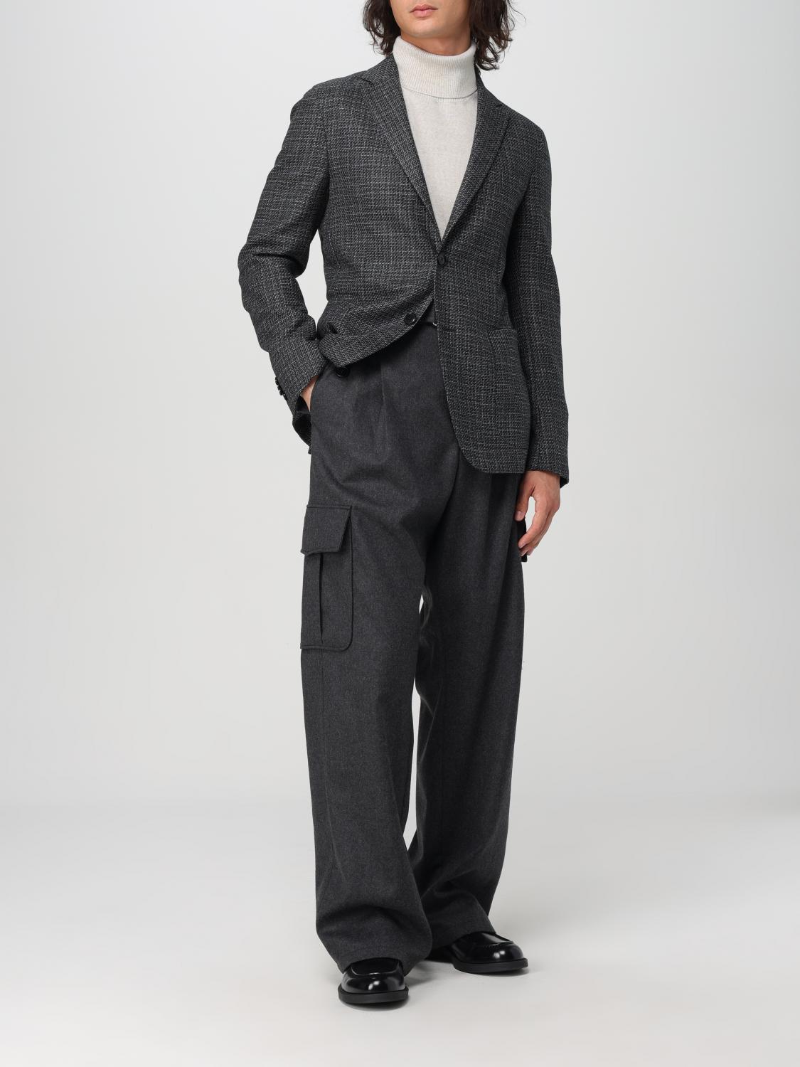 Zegna Blazer Men Navy