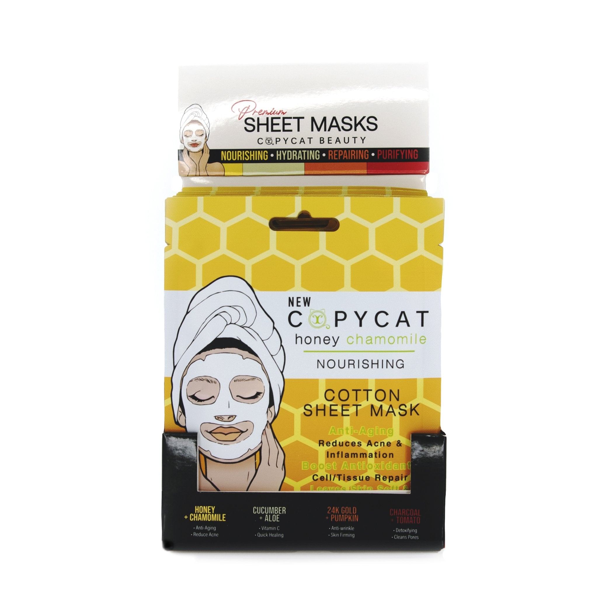 HONEY / CHAMOMILE DISPLAY 24 PCS- FM2DISPLAY